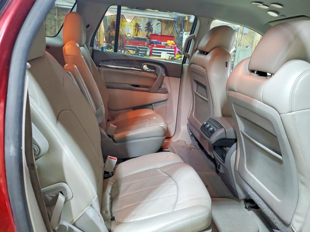 2015 Buick Enclave Бордовый vin: 5GAKVBKD9FJ141742