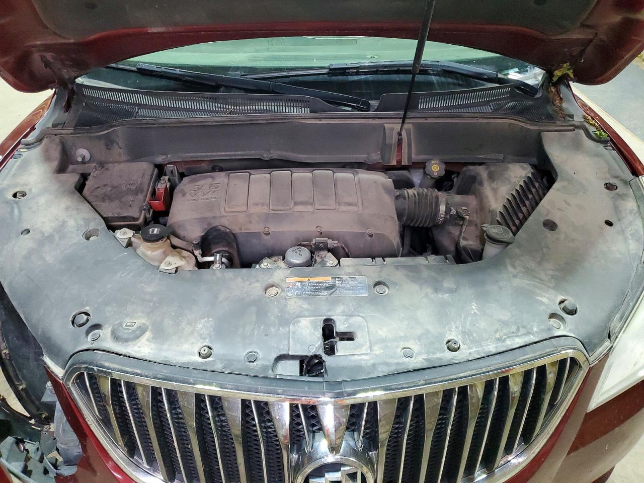 2015 Buick Enclave Бордовый vin: 5GAKVBKD9FJ141742
