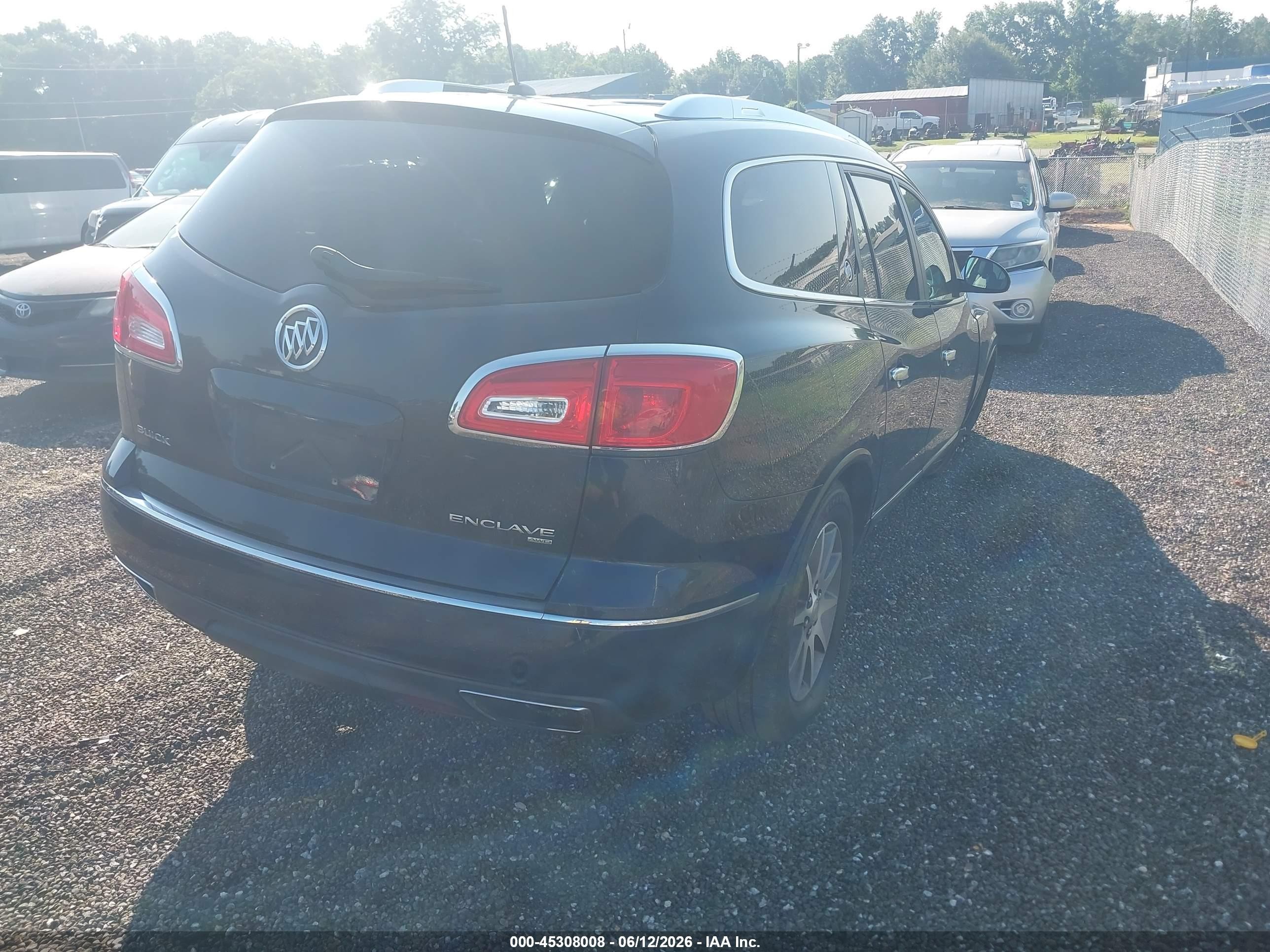 2015 Buick Enclave Leather Dark Blue vin: 5GAKVBKD9FJ283475