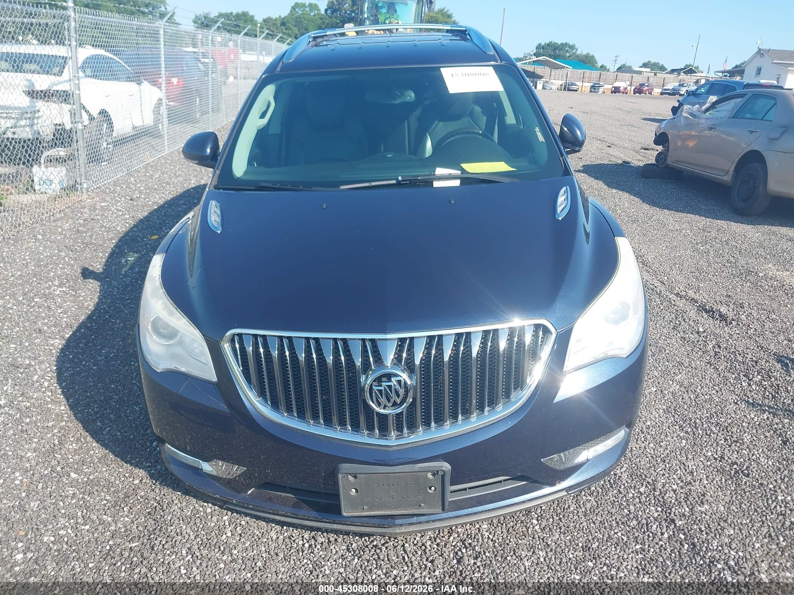 2015 Buick Enclave Leather Dark Blue vin: 5GAKVBKD9FJ283475