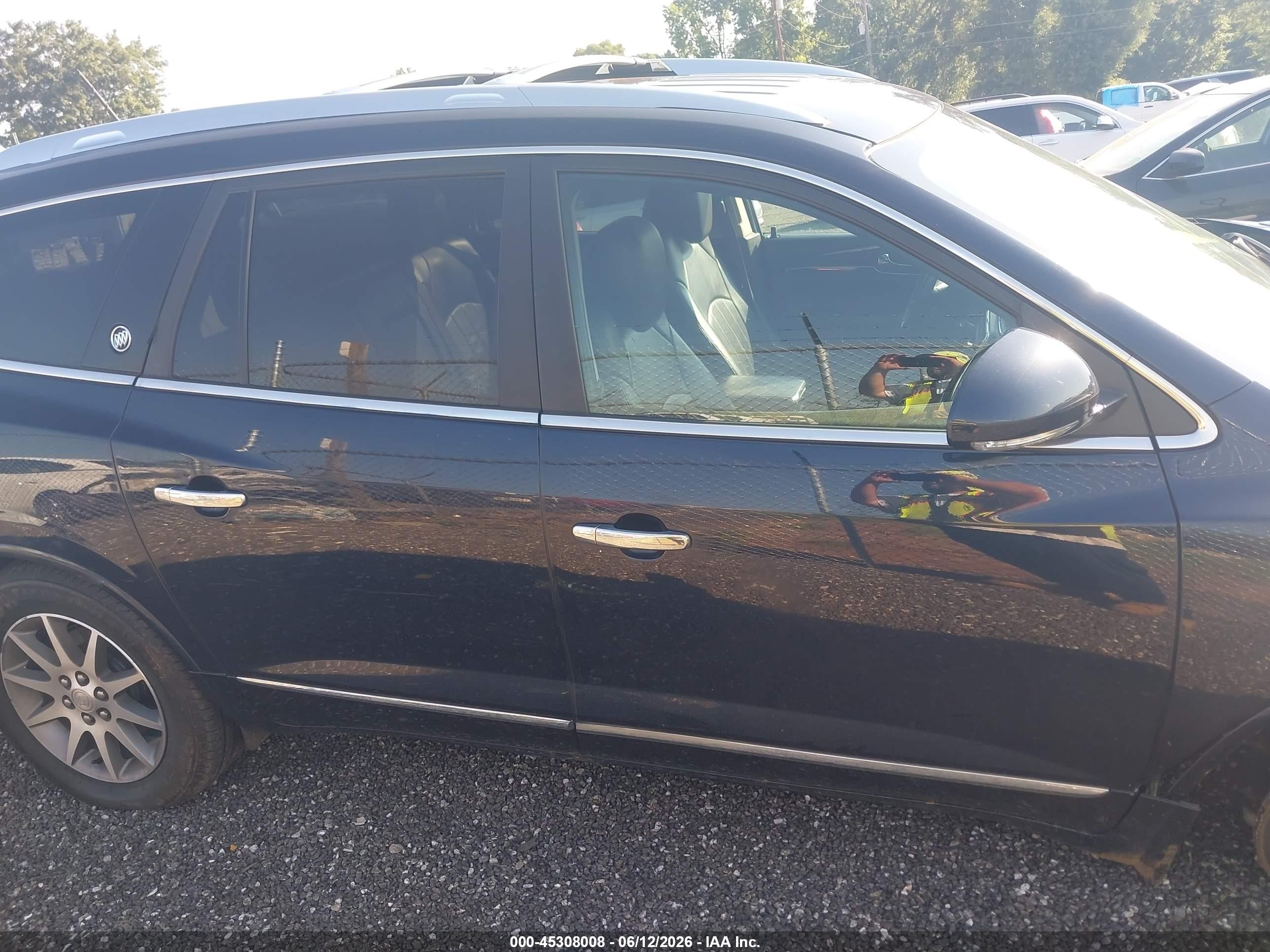 2015 Buick Enclave Leather Dark Blue vin: 5GAKVBKD9FJ283475