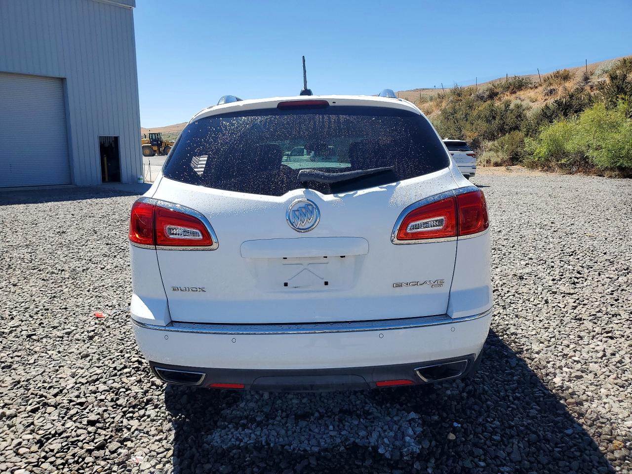 2017 Buick Enclave White vin: 5GAKVBKD9HJ134017