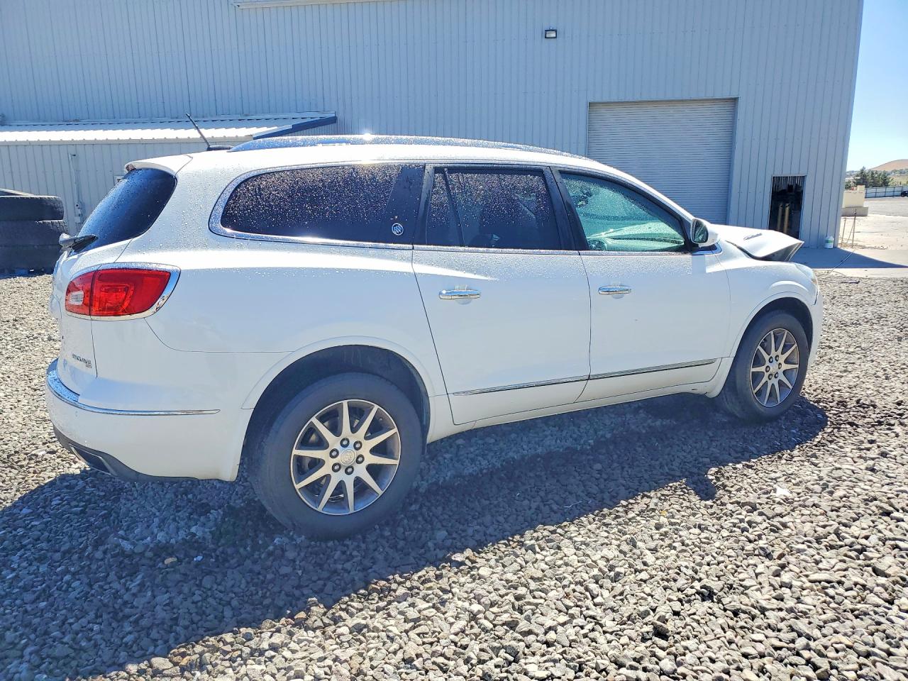2017 Buick Enclave White vin: 5GAKVBKD9HJ134017