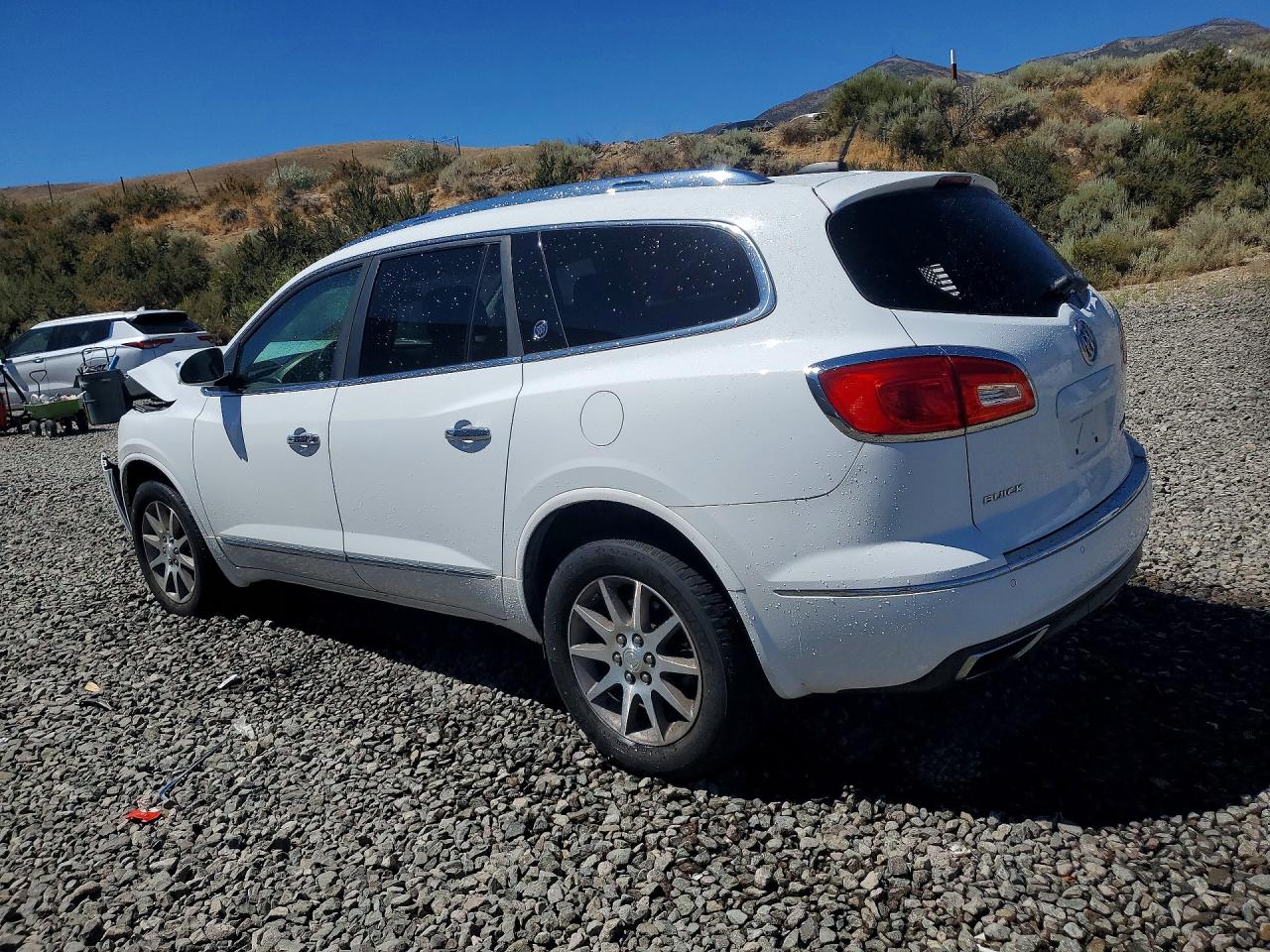 2017 Buick Enclave White vin: 5GAKVBKD9HJ134017