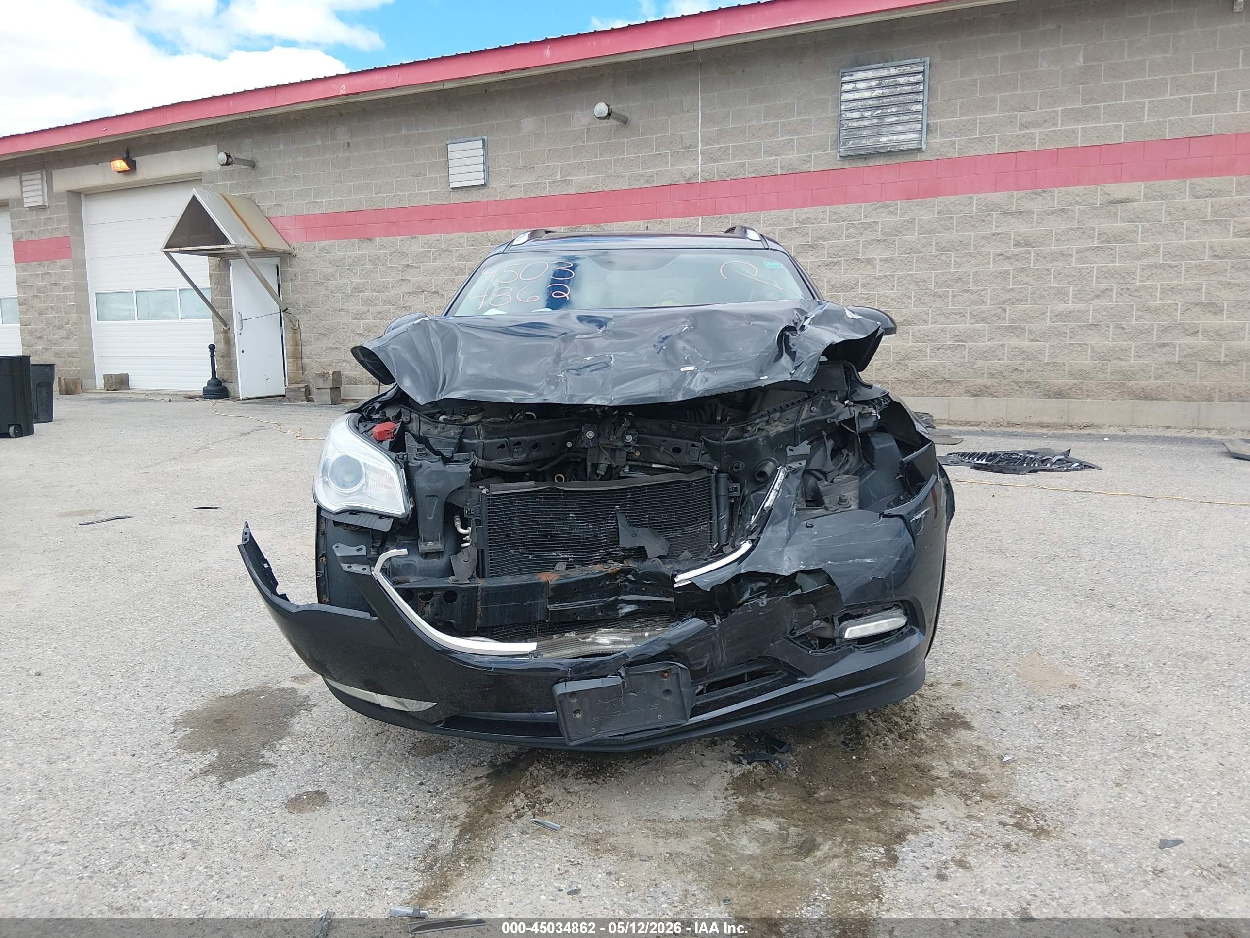 2014 Buick Enclave Leather Black vin: 5GAKVBKDXEJ118422
