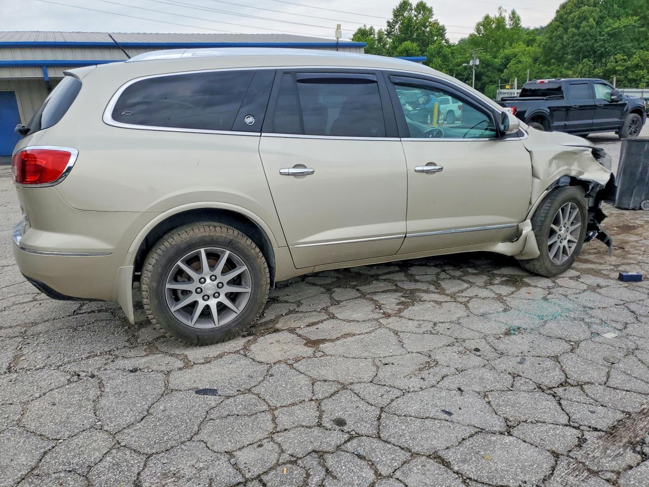 2014 Buick Enclave Серебряный vin: 5GAKVBKDXEJ133938