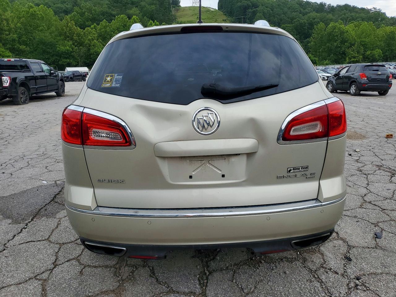 2014 Buick Enclave Серебряный vin: 5GAKVBKDXEJ133938