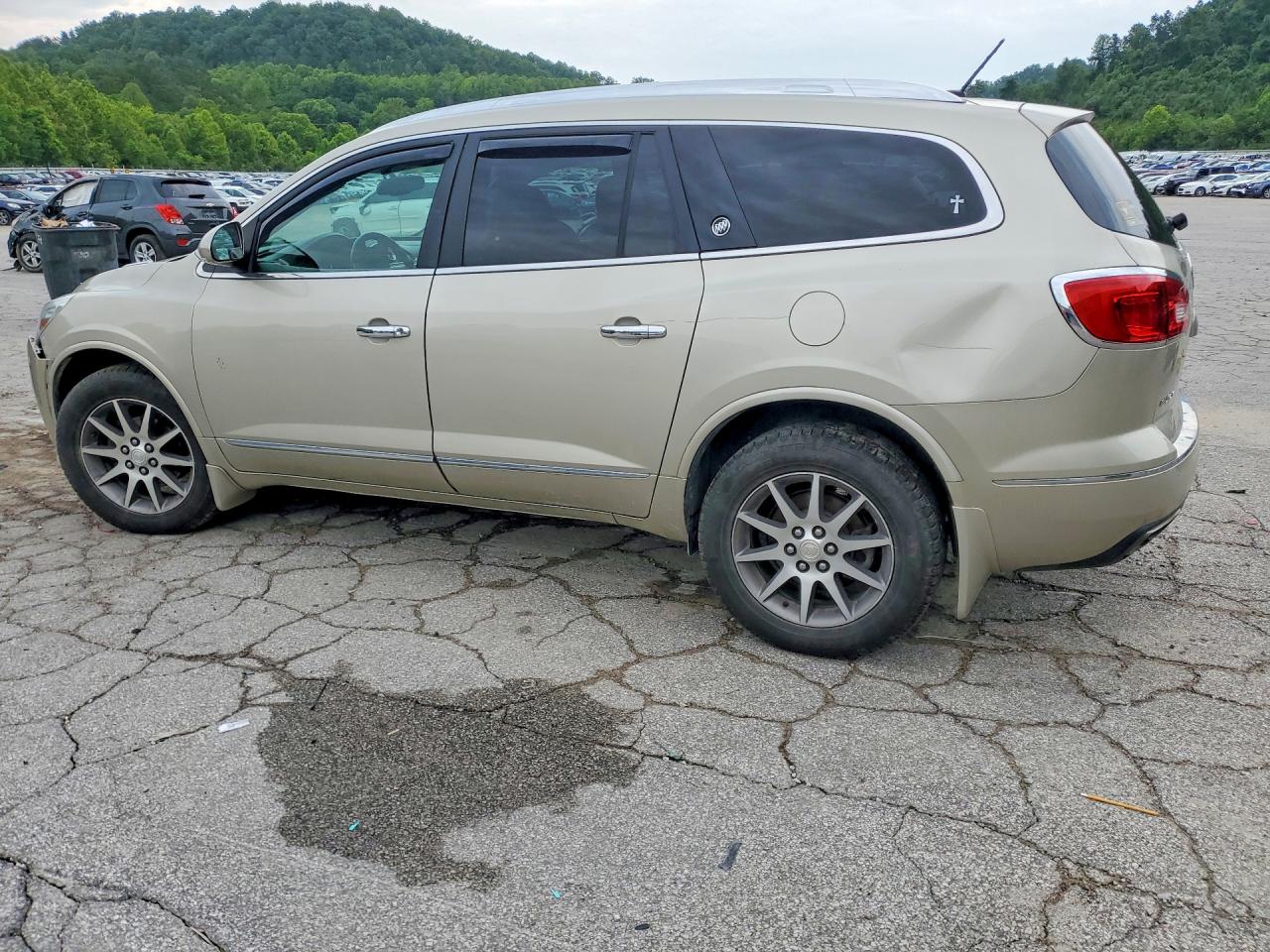 2014 Buick Enclave Серебряный vin: 5GAKVBKDXEJ133938