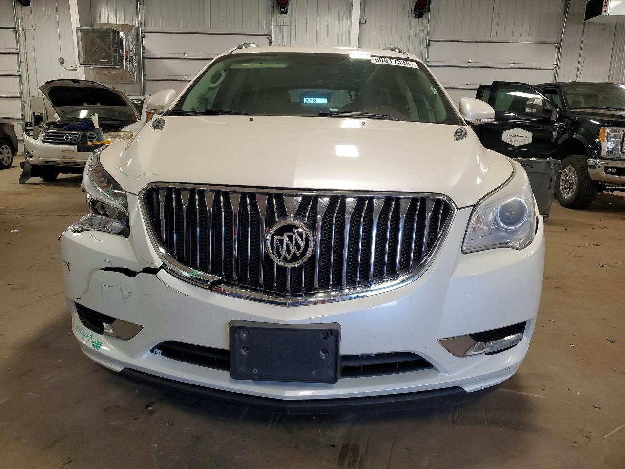 2014 Buick Enclave Cream vin: 5GAKVBKDXEJ221601