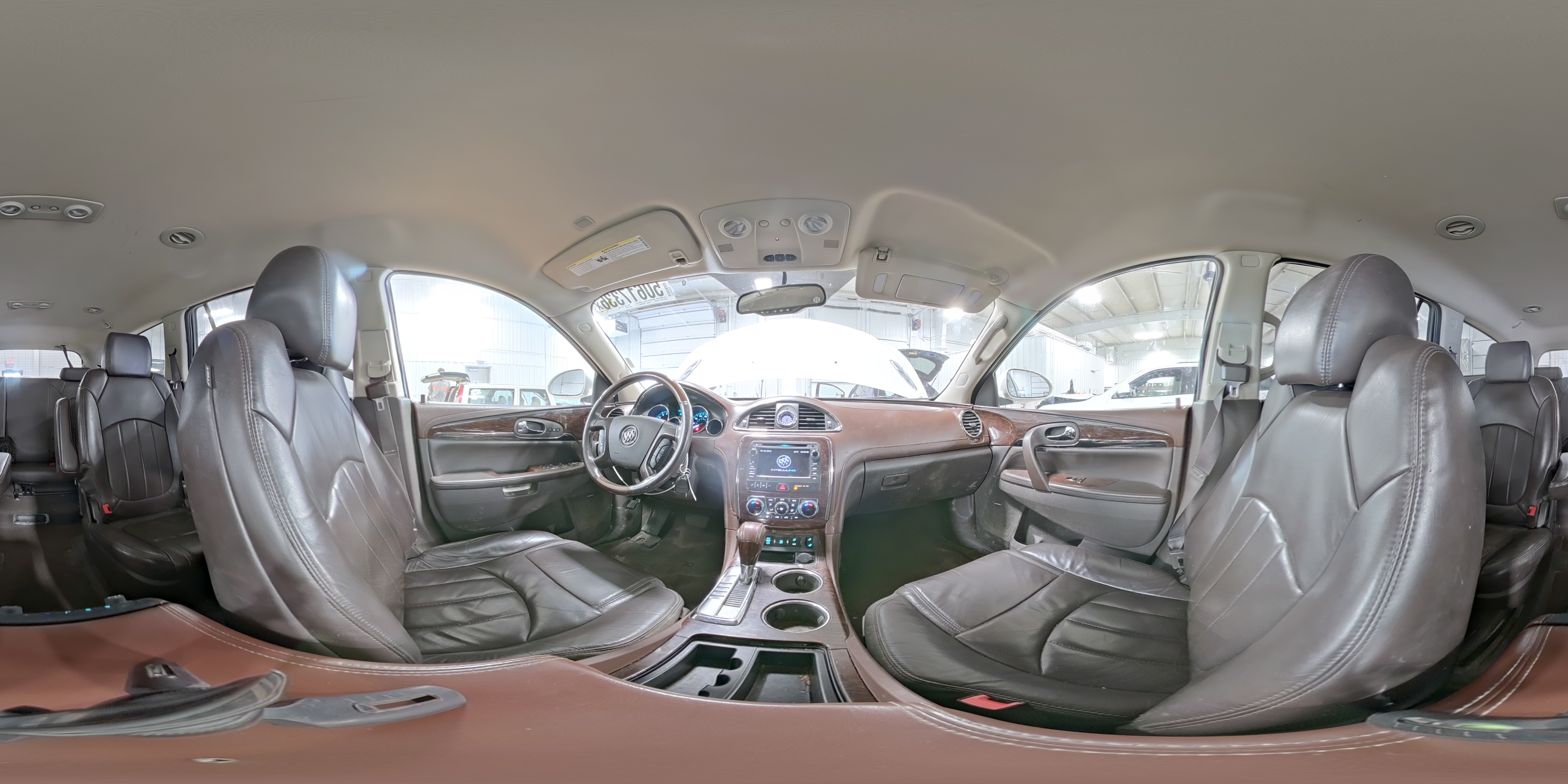 2014 Buick Enclave Cream vin: 5GAKVBKDXEJ221601