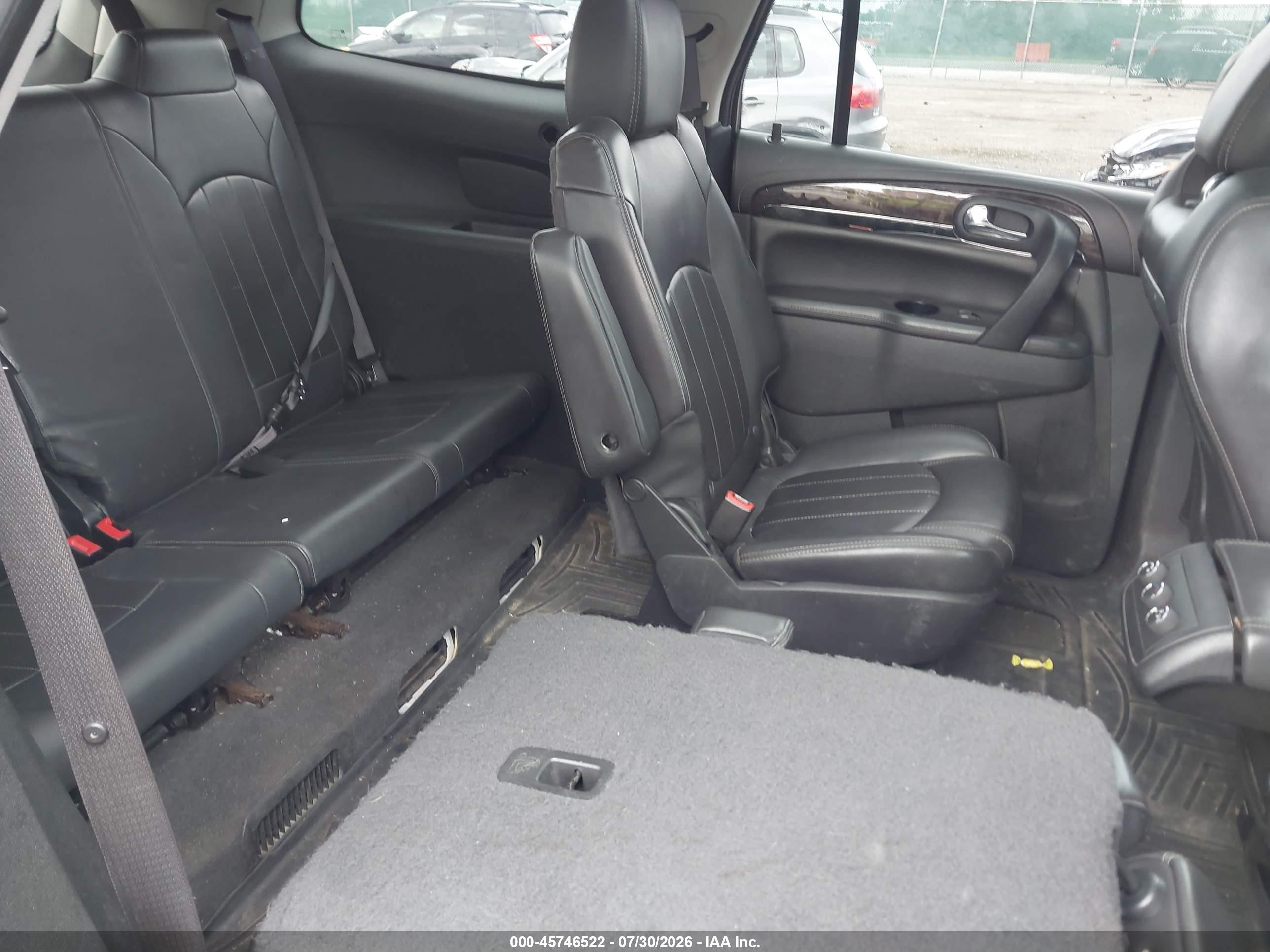 2015 Buick Enclave Leather Серый vin: 5GAKVBKDXFJ141748