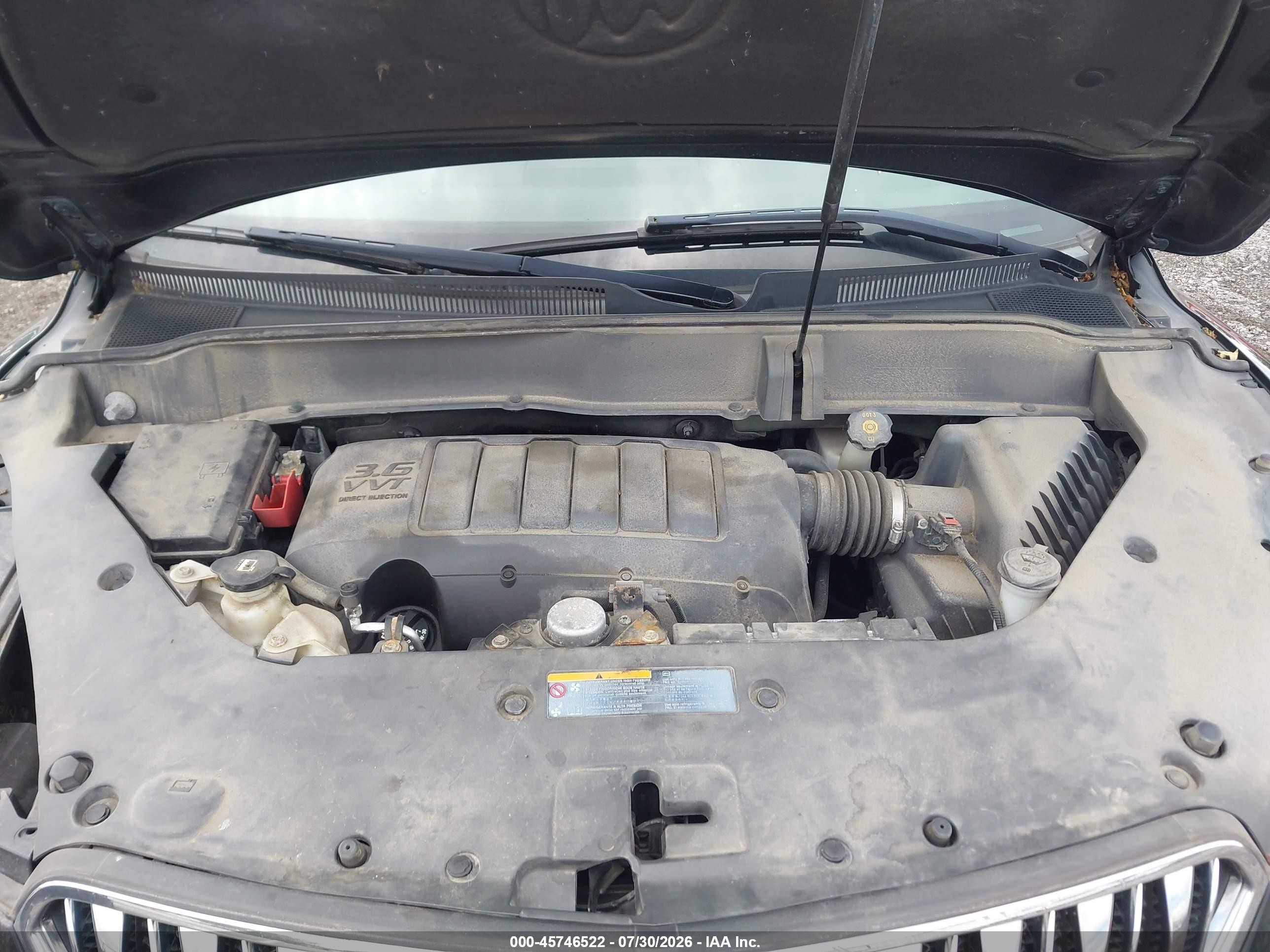 2015 Buick Enclave Leather Серый vin: 5GAKVBKDXFJ141748