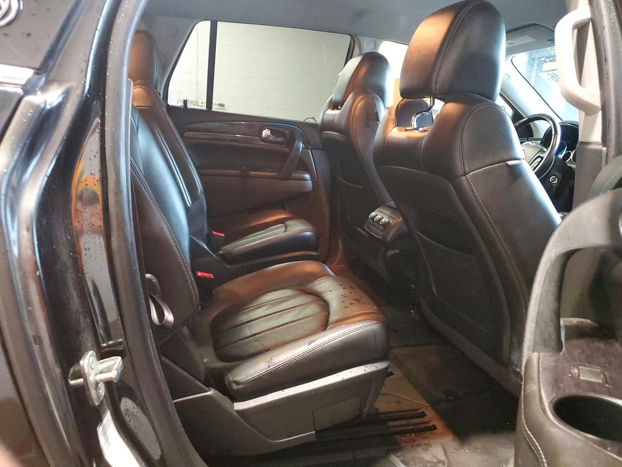 2015 Buick Enclave Black vin: 5GAKVBKDXFJ228369