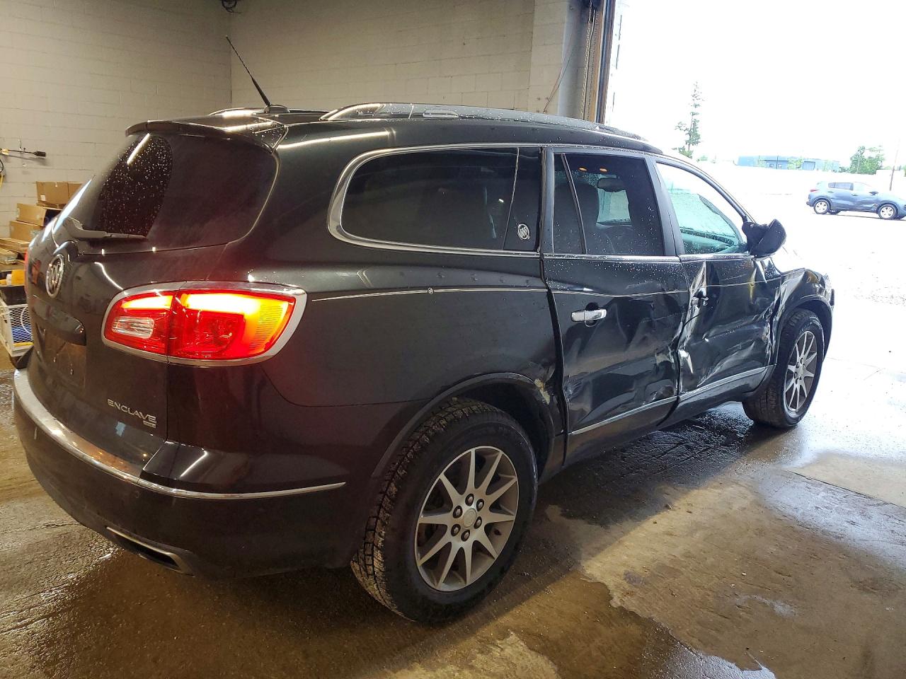 2015 Buick Enclave Black vin: 5GAKVBKDXFJ228369