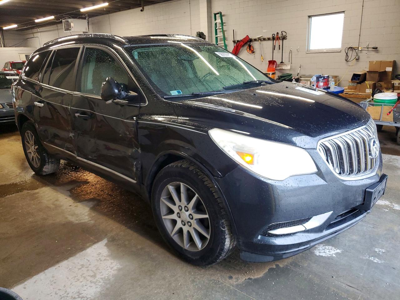 2015 Buick Enclave Black vin: 5GAKVBKDXFJ228369