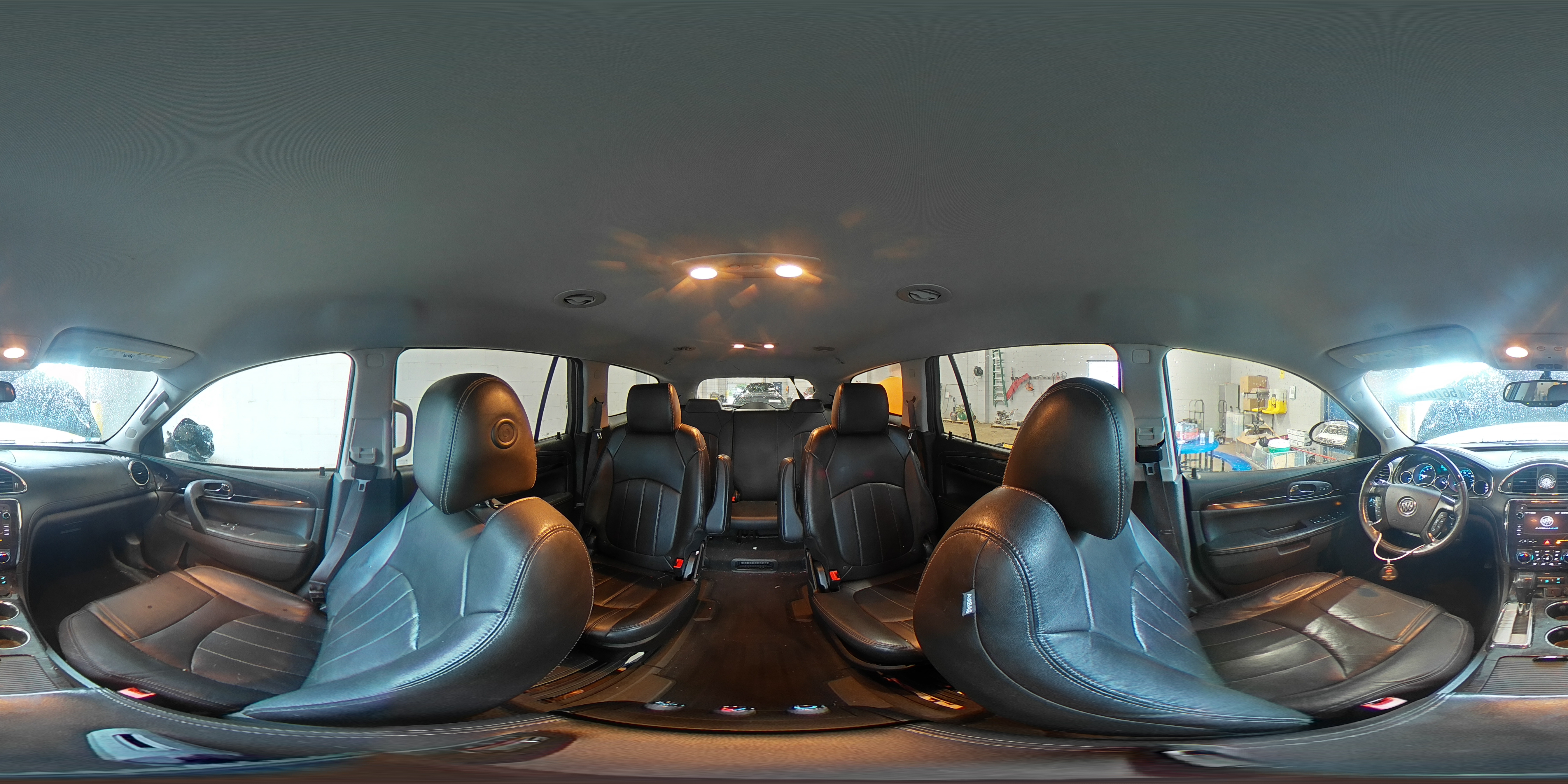 2015 Buick Enclave Black vin: 5GAKVBKDXFJ228369