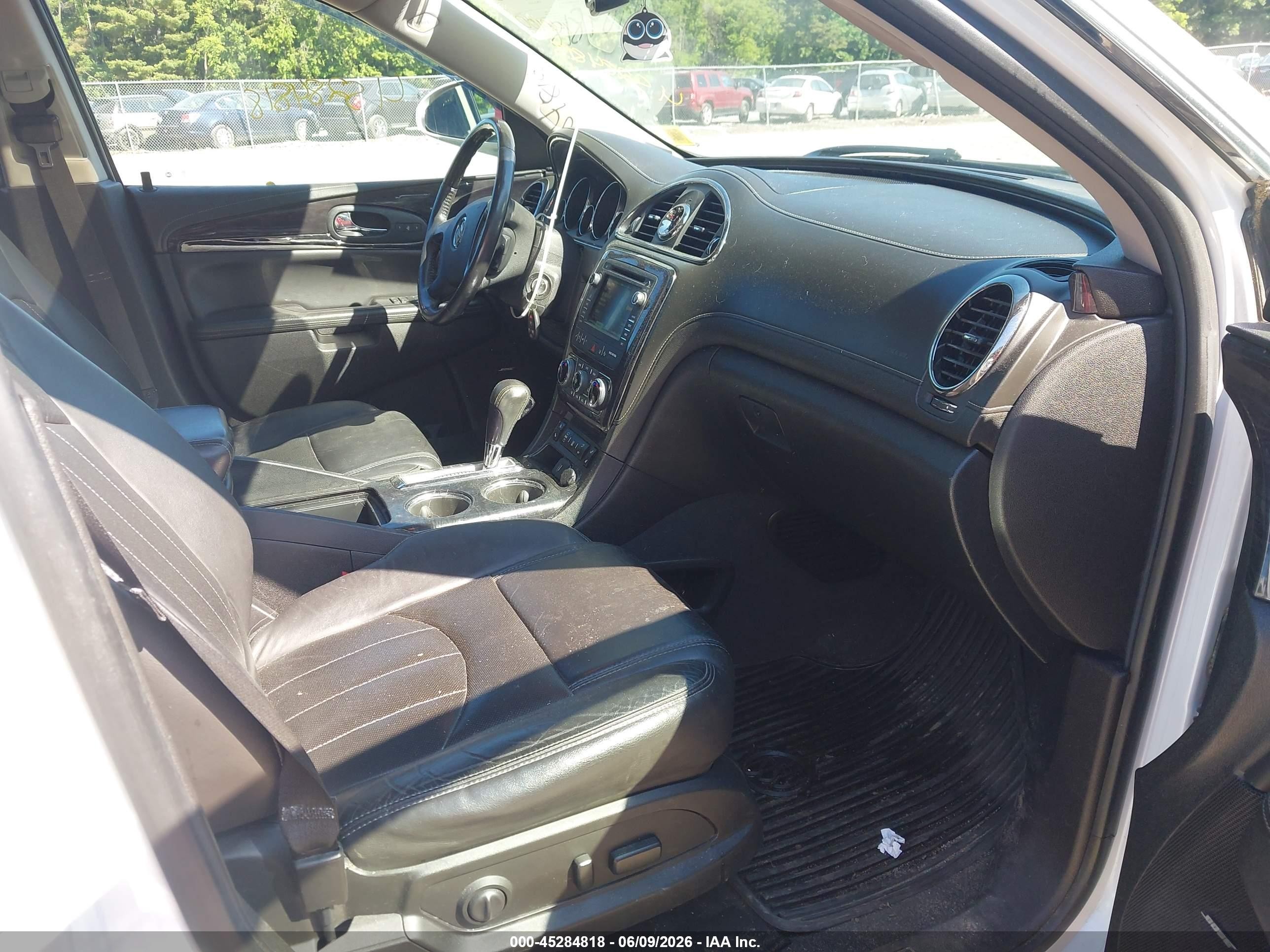 2016 Buick Enclave Leather White vin: 5GAKVBKDXGJ297130