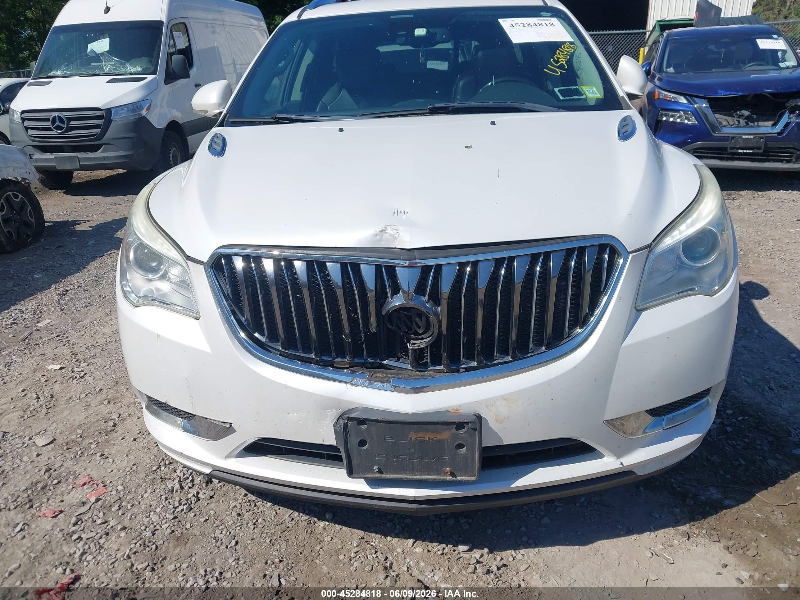 2016 Buick Enclave Leather White vin: 5GAKVBKDXGJ297130