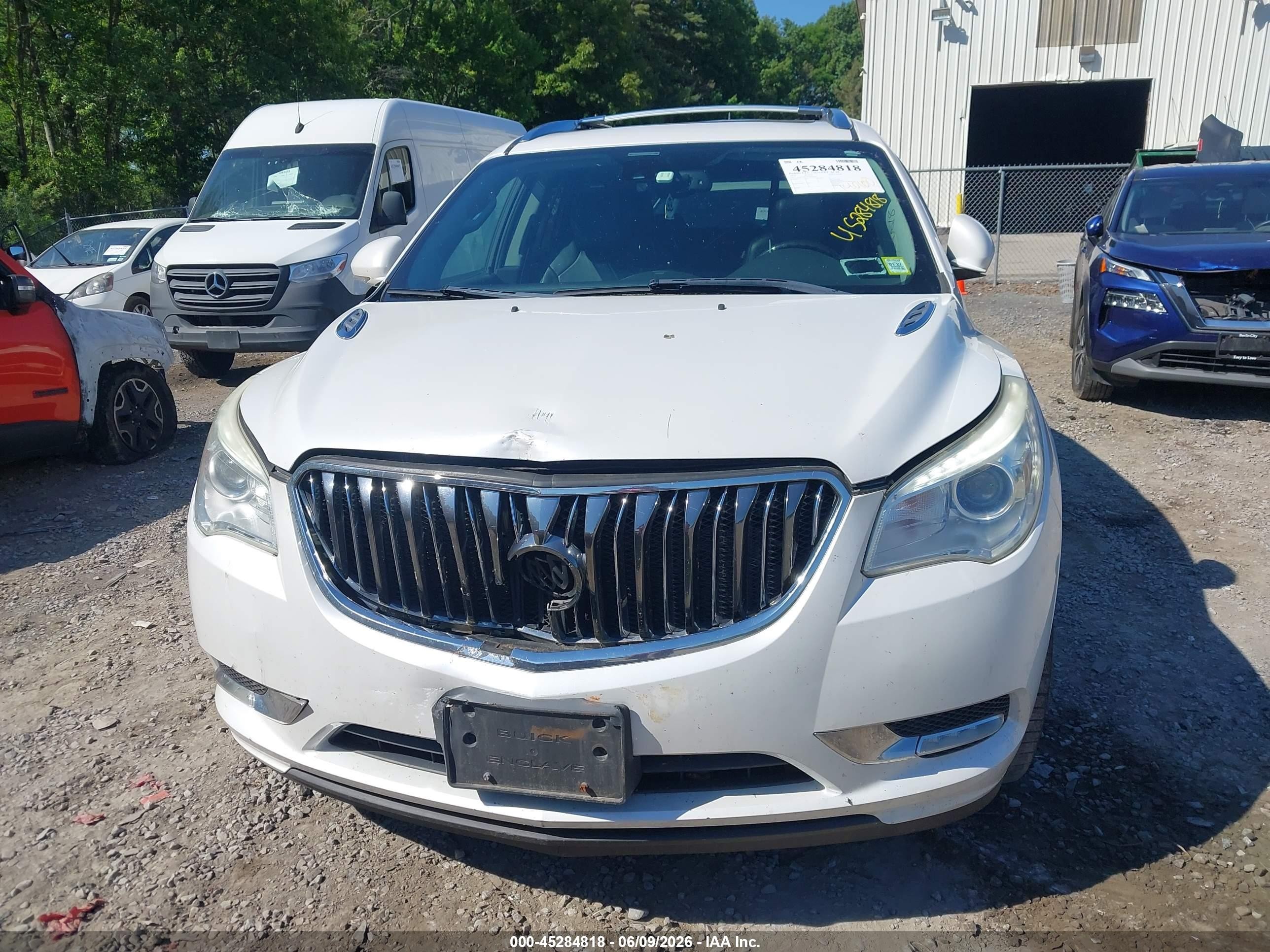 2016 Buick Enclave Leather White vin: 5GAKVBKDXGJ297130