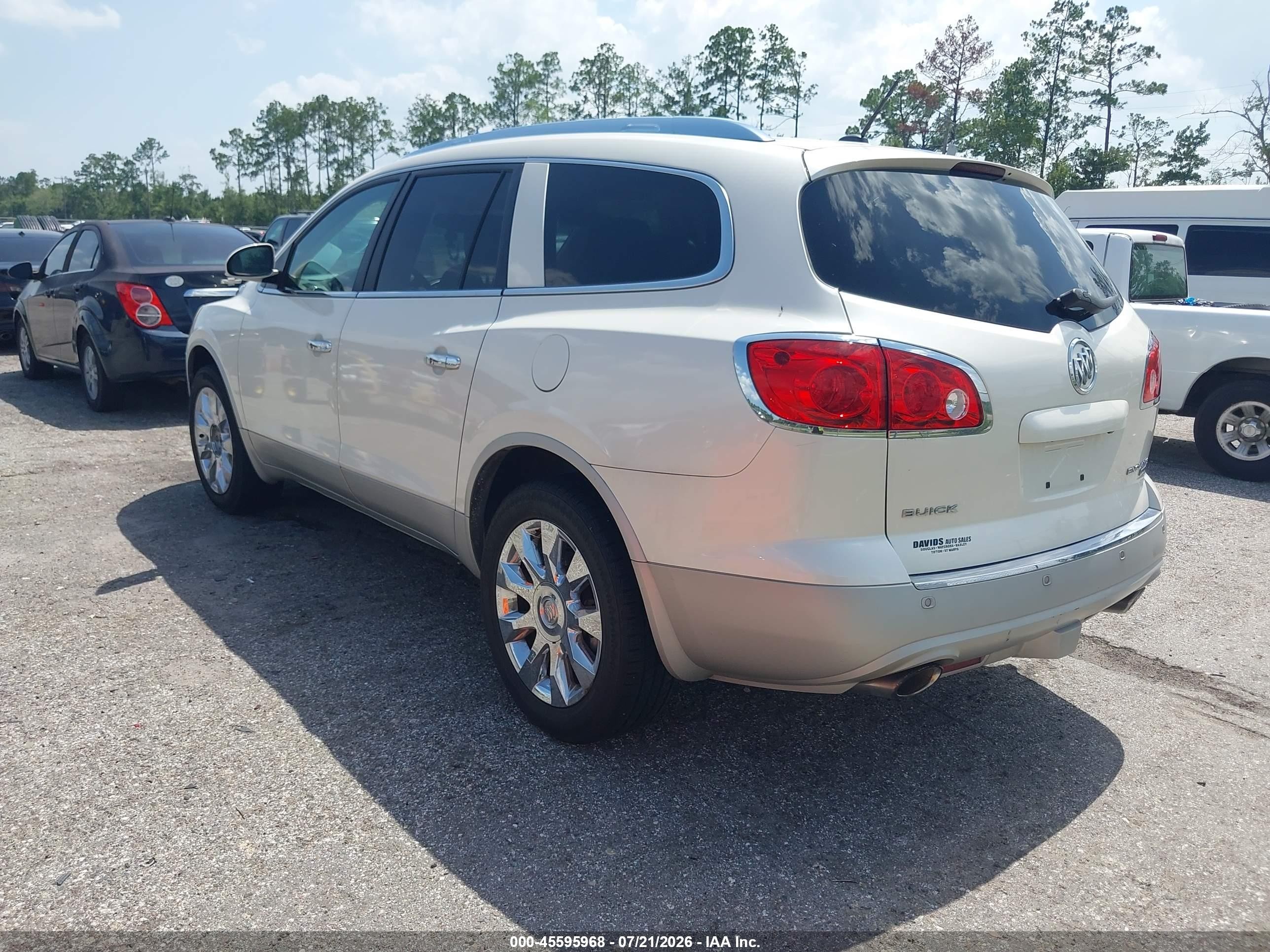 2011 Buick Enclave 2xl Cream vin: 5GAKVCED0BJ107166
