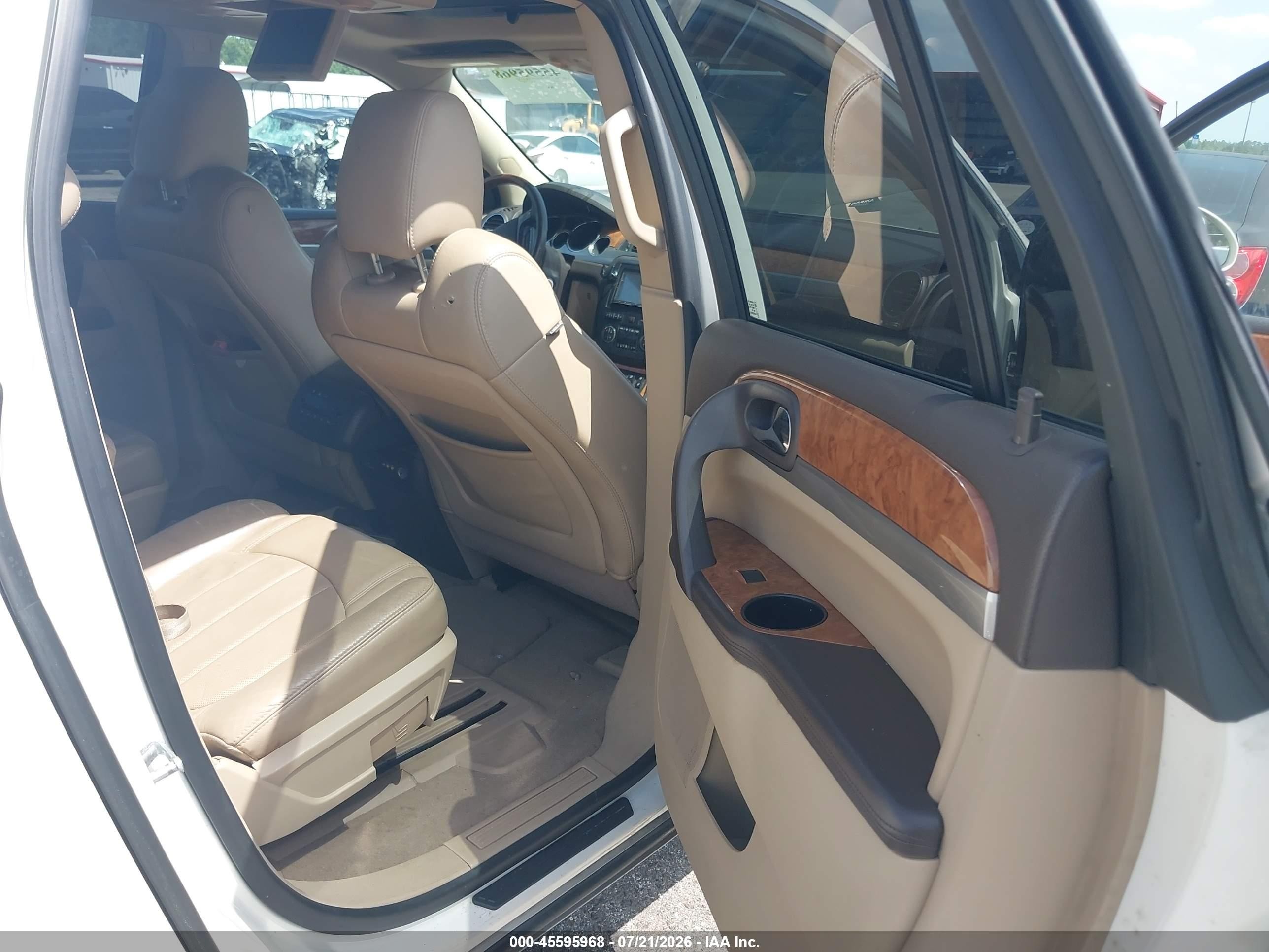 2011 Buick Enclave 2xl Cream vin: 5GAKVCED0BJ107166