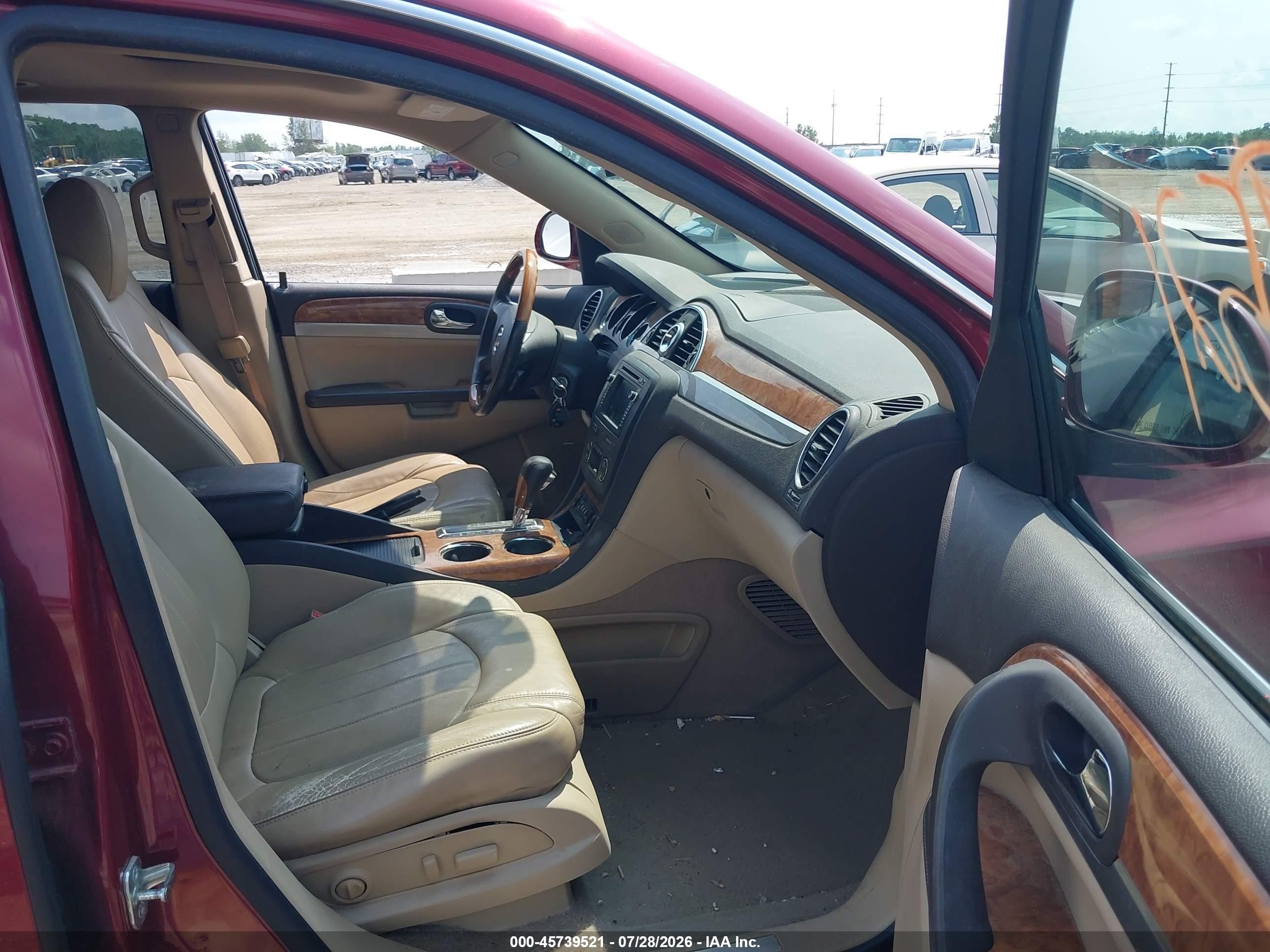 2011 Buick Enclave 2xl Red vin: 5GAKVCED0BJ151734