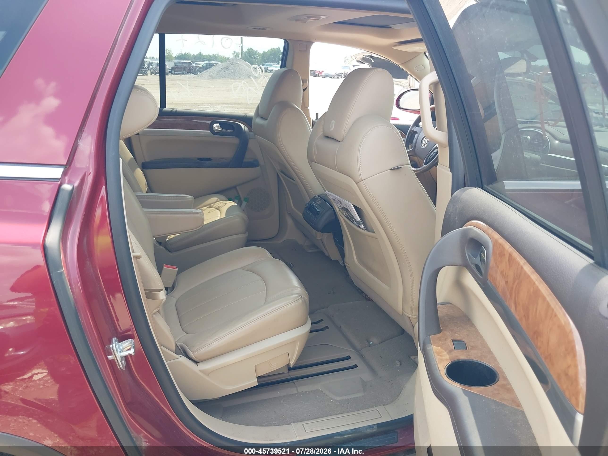 2011 Buick Enclave 2xl Red vin: 5GAKVCED0BJ151734