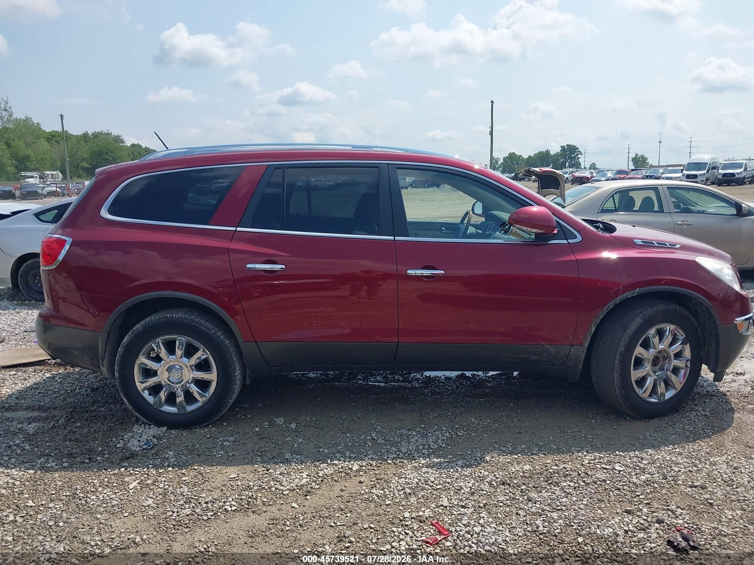 2011 Buick Enclave 2xl Red vin: 5GAKVCED0BJ151734