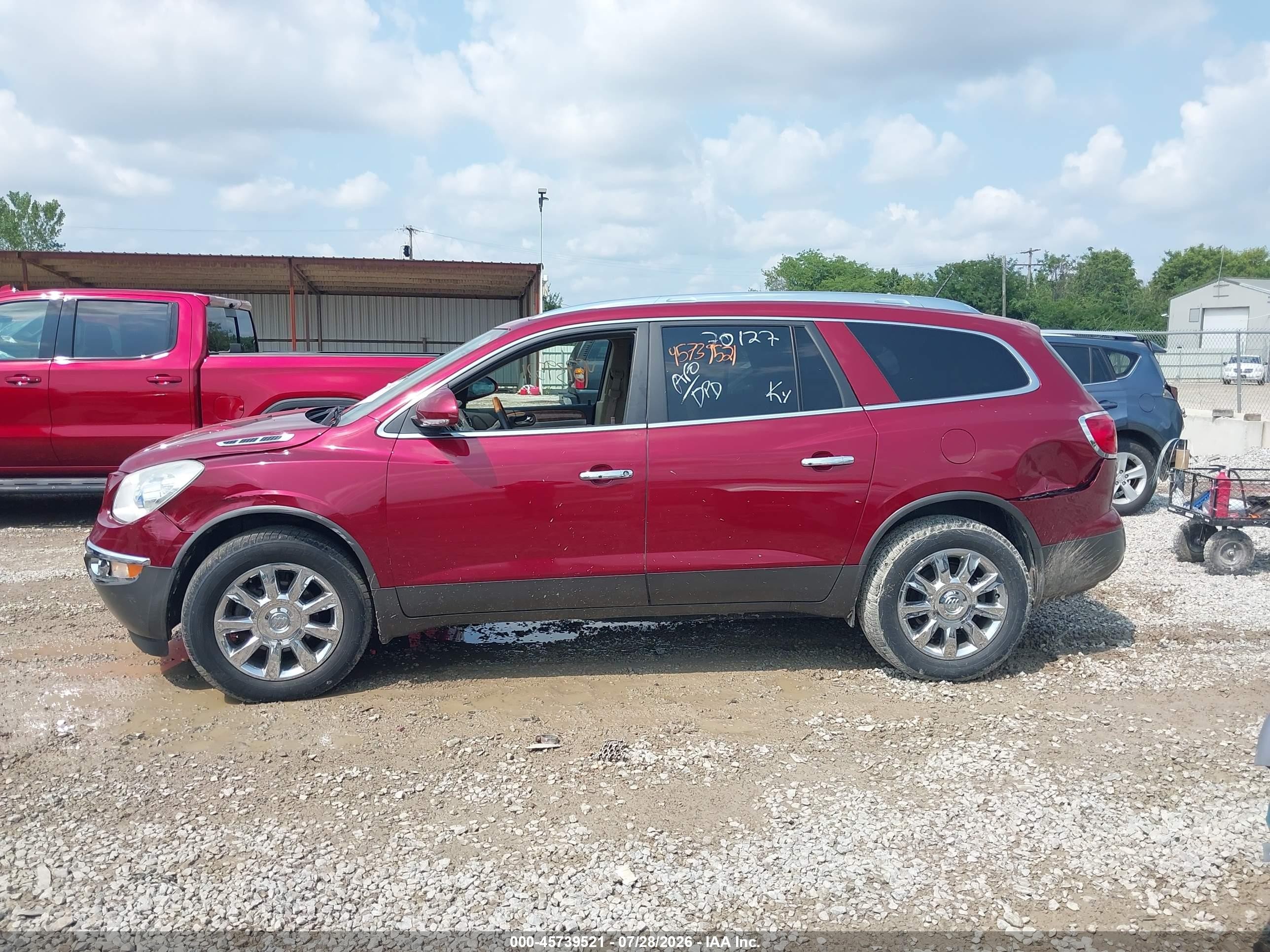 2011 Buick Enclave 2xl Red vin: 5GAKVCED0BJ151734