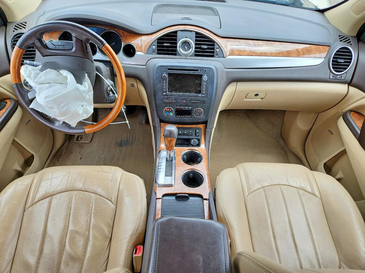 2011 Buick Enclave Cxl Желто-коричневый vin: 5GAKVCED0BJ274921
