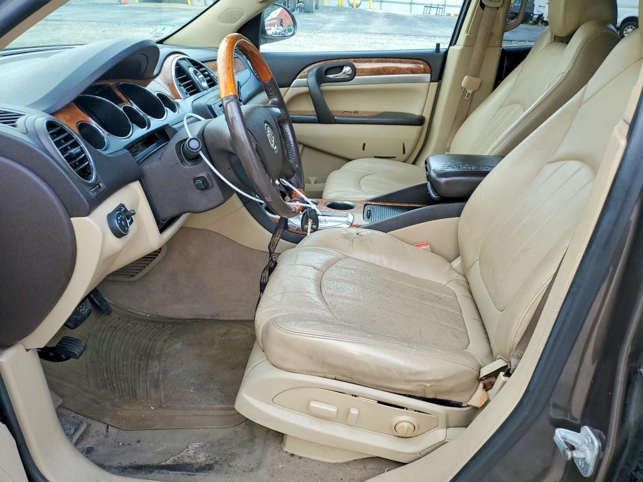 2011 Buick Enclave Cxl Коричневый vin: 5GAKVCED0BJ314284