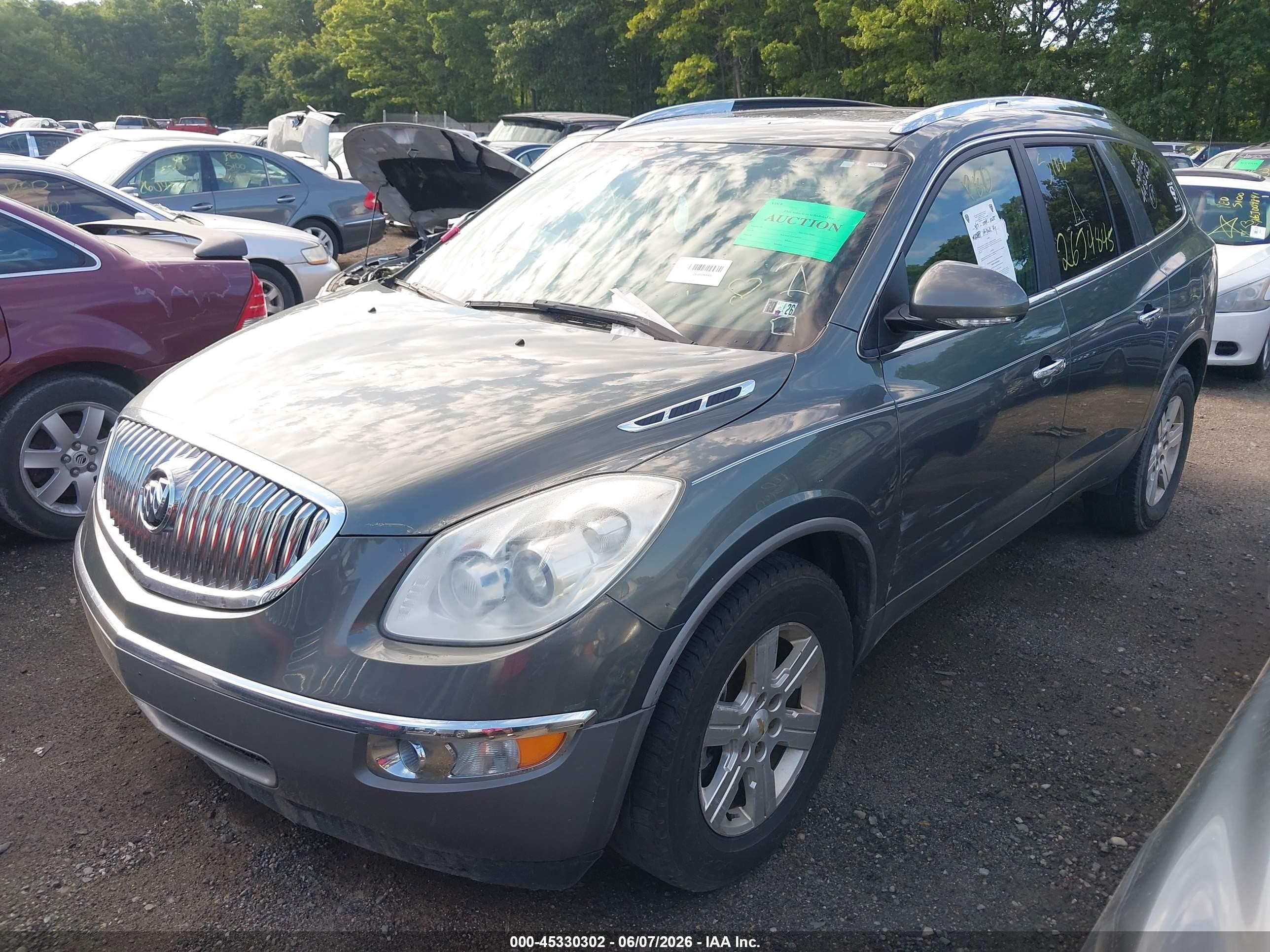 2011 Buick Enclave 2xl Gray vin: 5GAKVCED0BJ332137