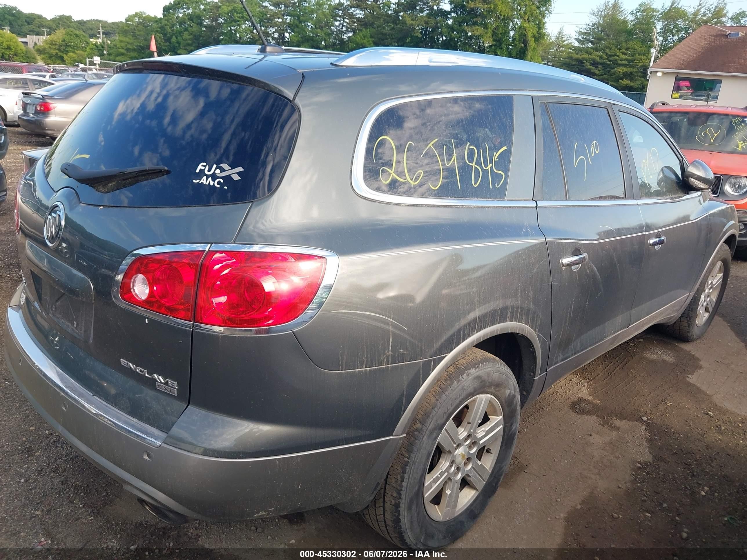 2011 Buick Enclave 2xl Gray vin: 5GAKVCED0BJ332137