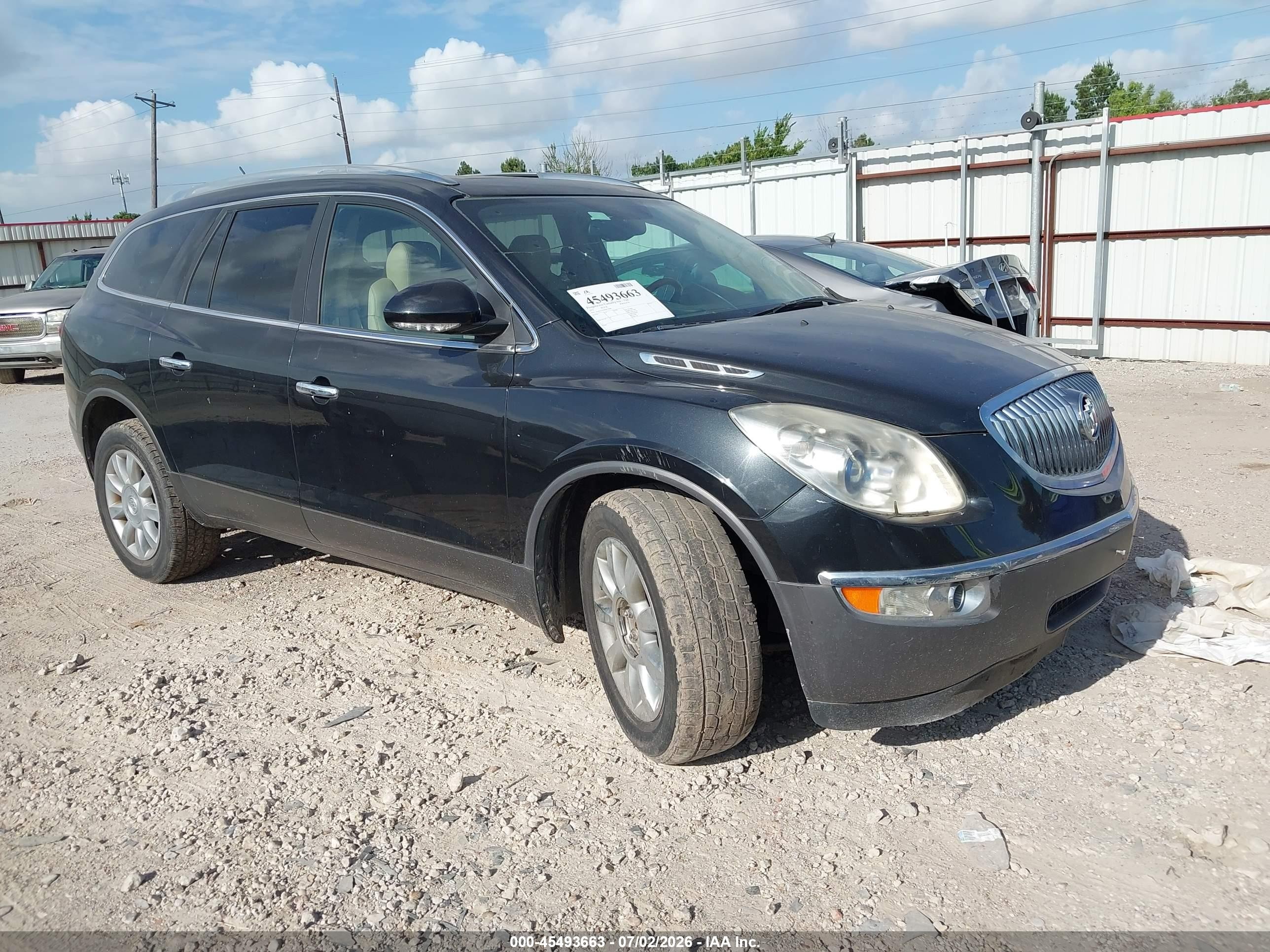 2011 Buick Enclave 2xl Черный vin: 5GAKVCED0BJ418984