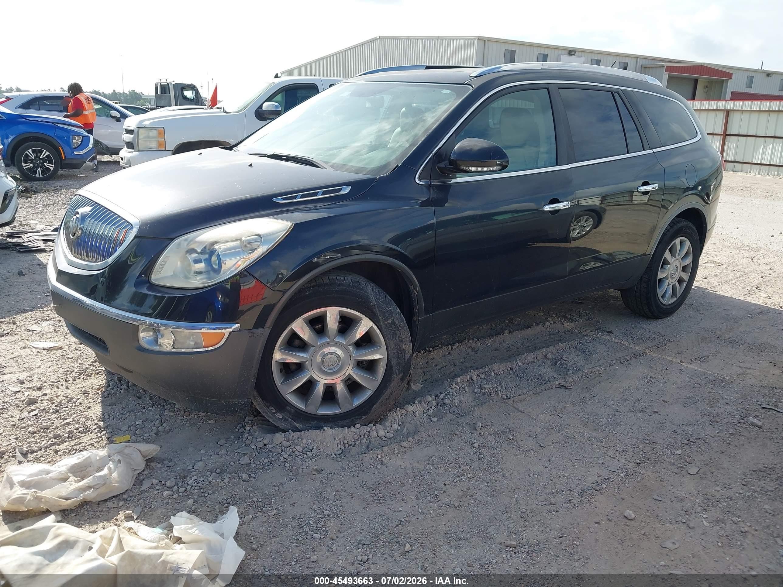 2011 Buick Enclave 2xl Черный vin: 5GAKVCED0BJ418984