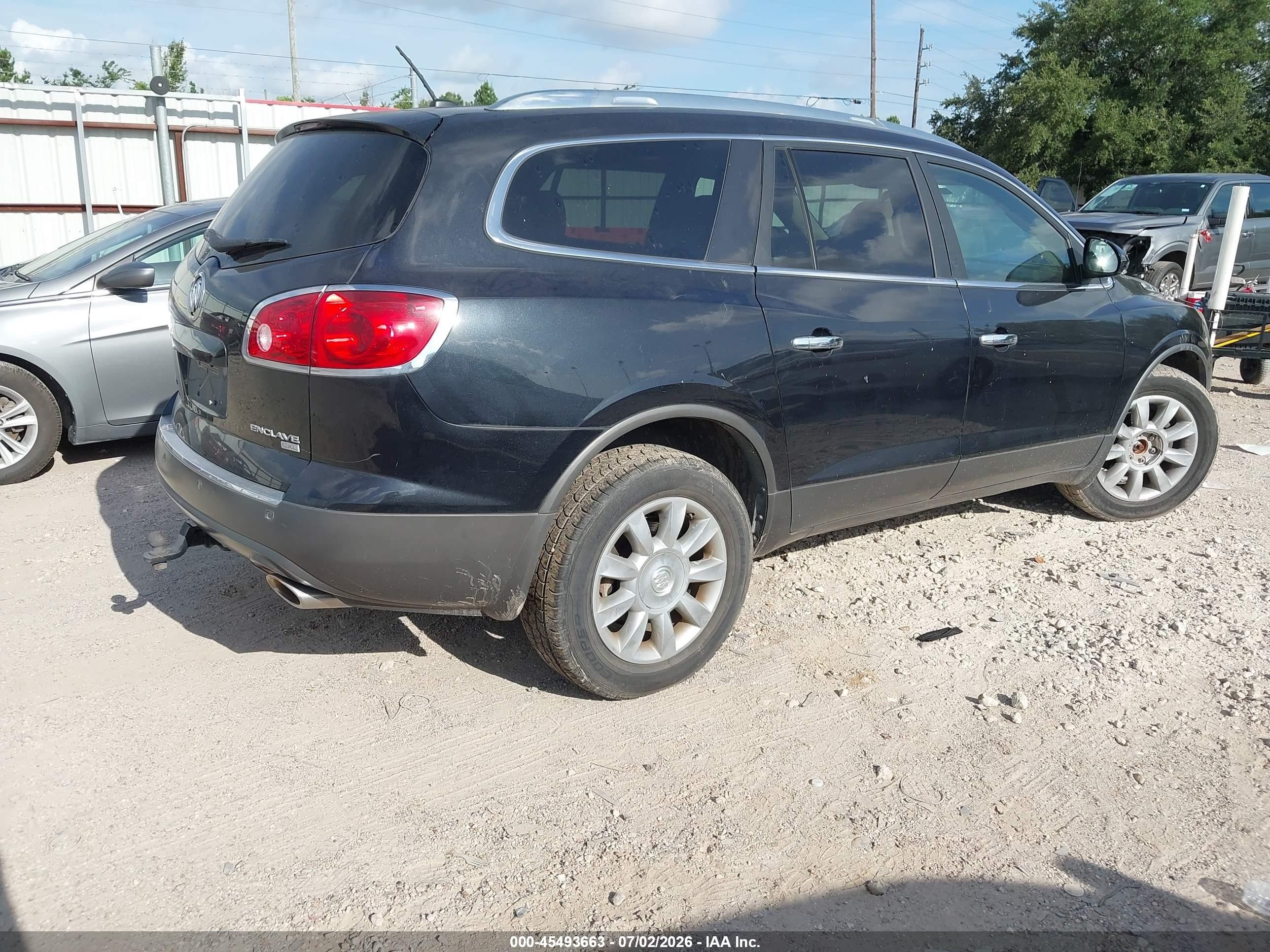 2011 Buick Enclave 2xl Черный vin: 5GAKVCED0BJ418984