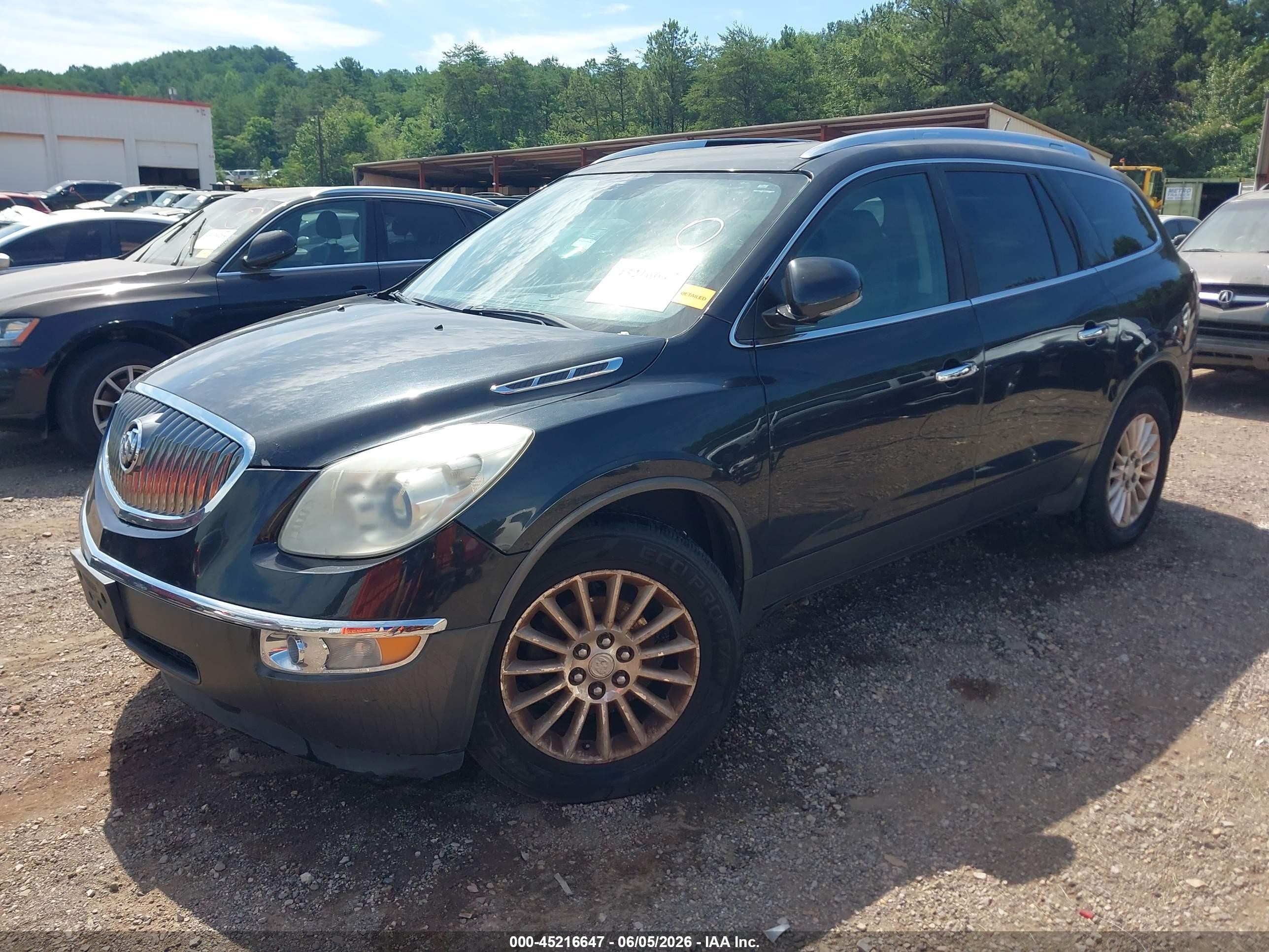 2012 Buick Enclave Leather Black vin: 5GAKVCED0CJ226661