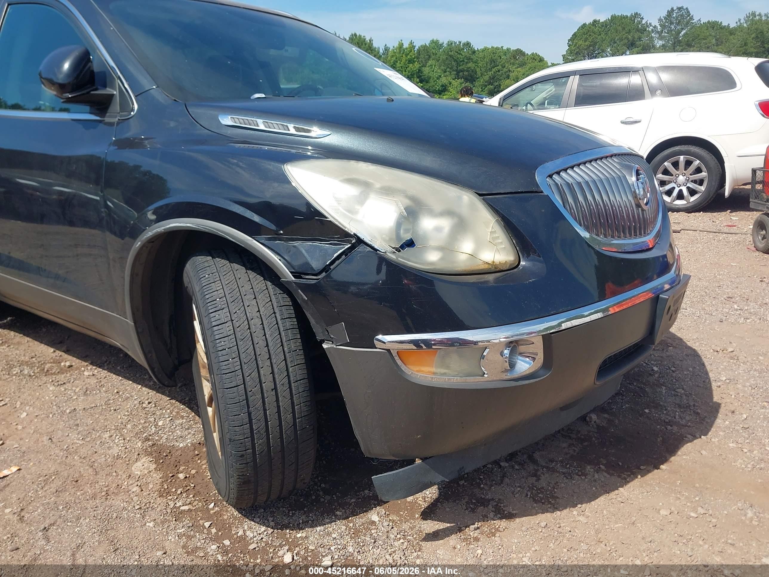 2012 Buick Enclave Leather Black vin: 5GAKVCED0CJ226661