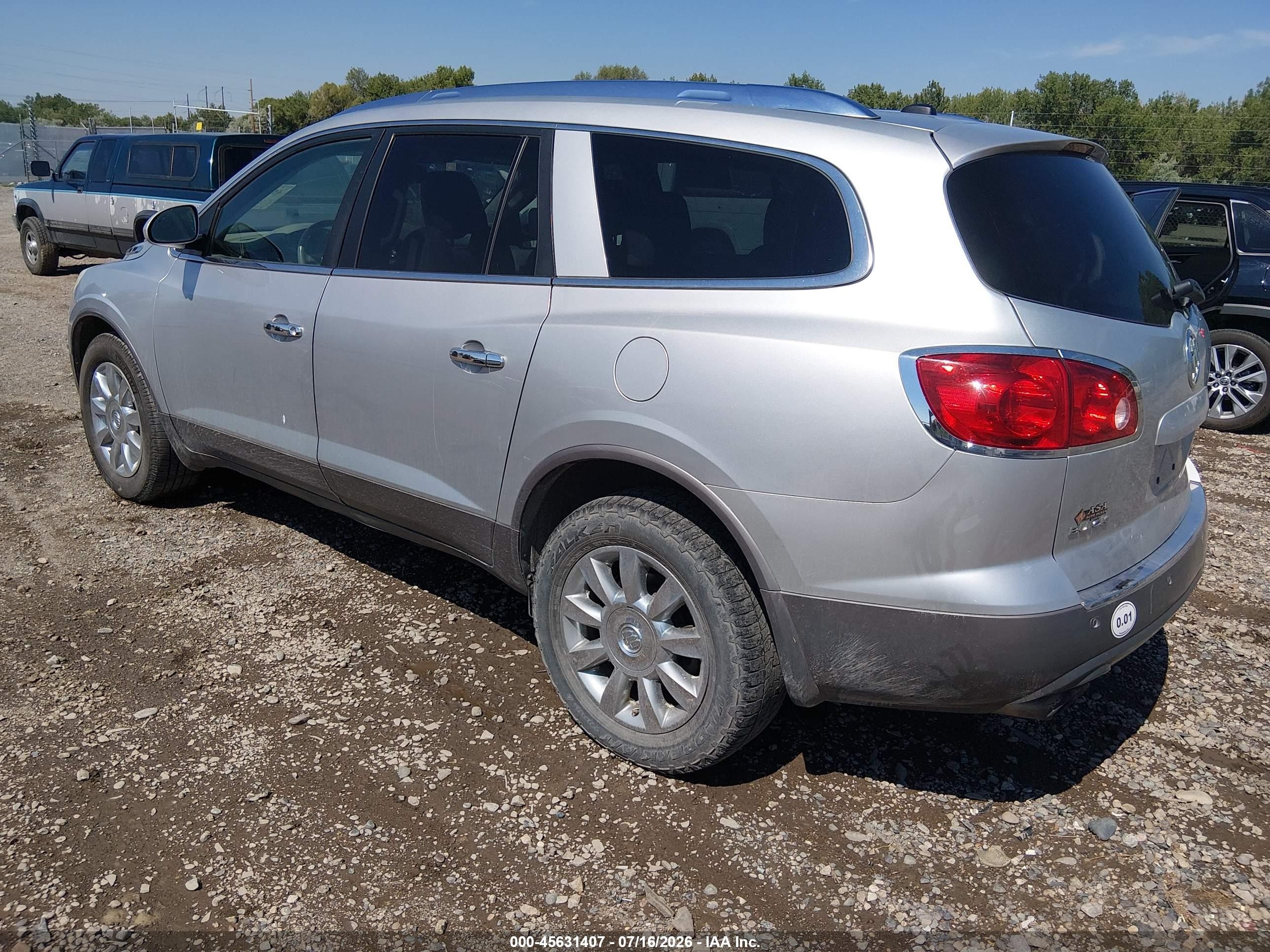 2012 Buick Enclave Leather Silver vin: 5GAKVCED0CJ275861