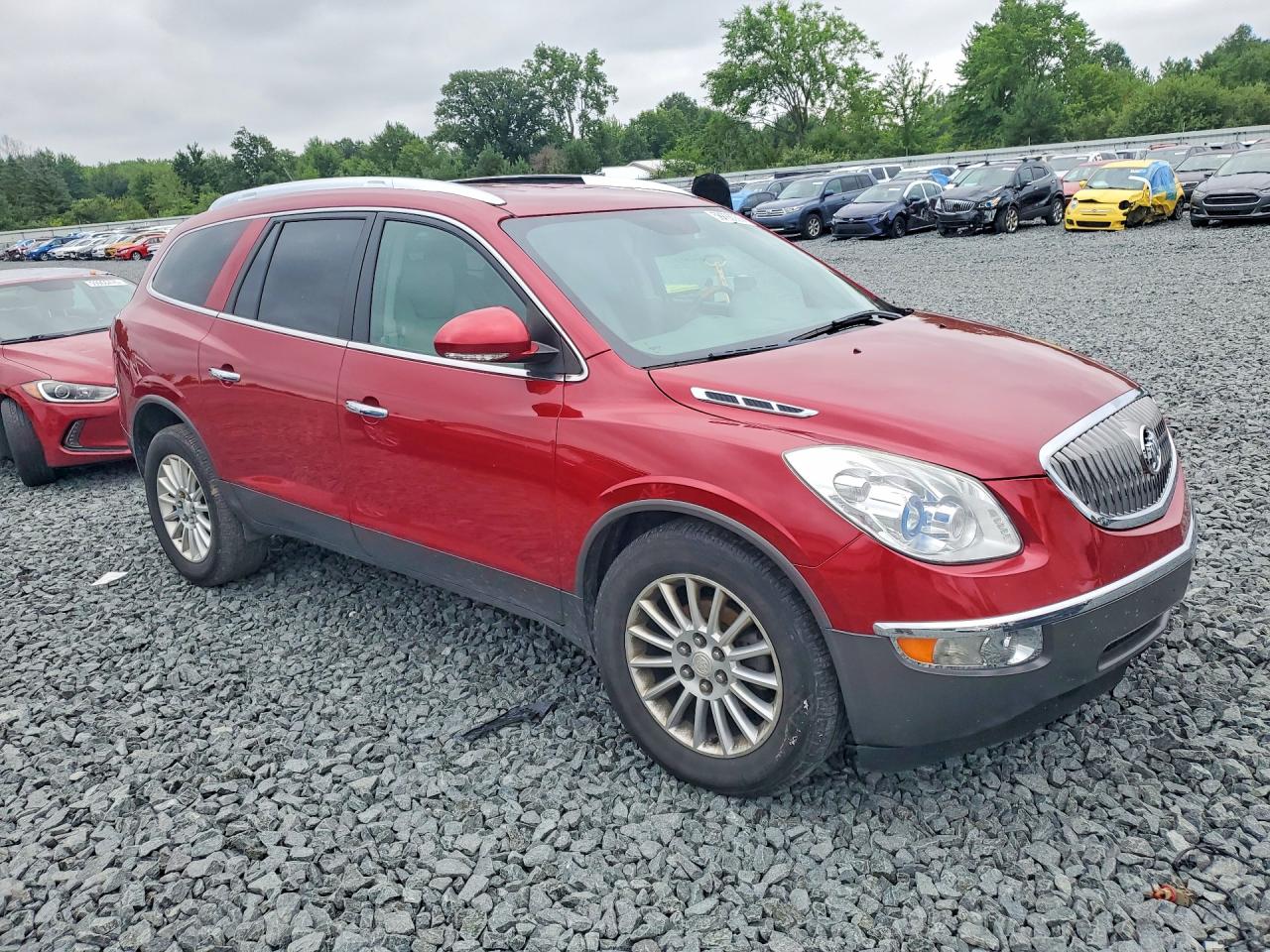 2012 Buick Enclave Red vin: 5GAKVCED0CJ336710