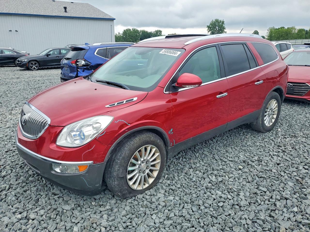 2012 Buick Enclave Red vin: 5GAKVCED0CJ336710