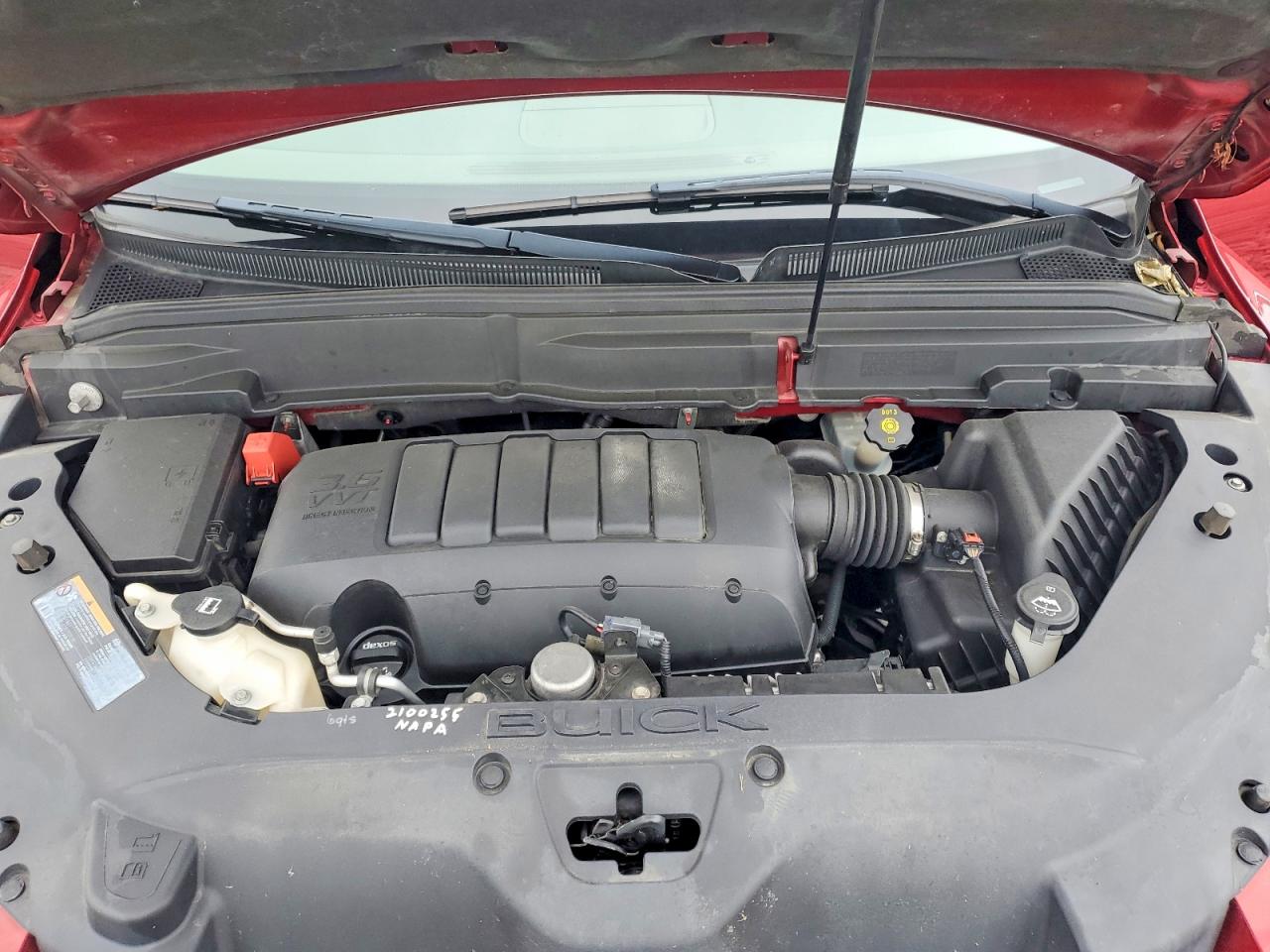 2012 Buick Enclave Red vin: 5GAKVCED0CJ336710