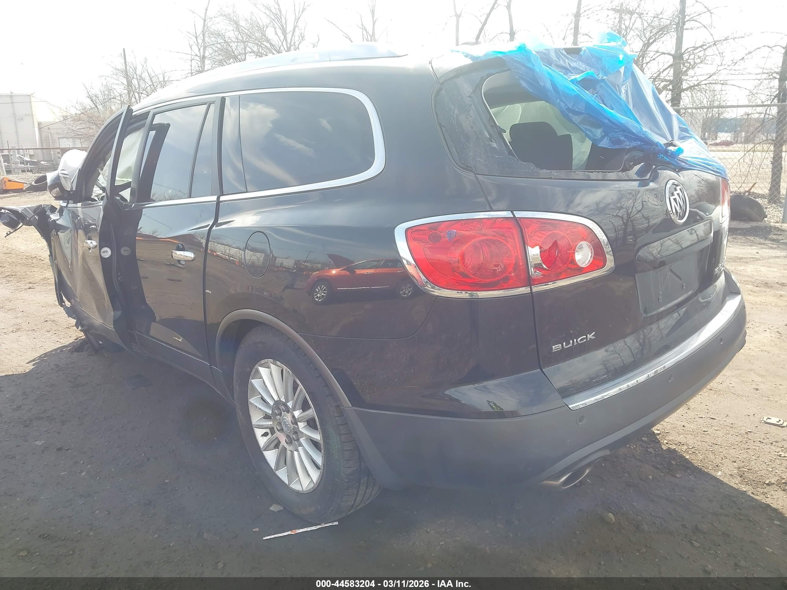 2012 Buick Enclave Leather Black vin: 5GAKVCED1CJ218939