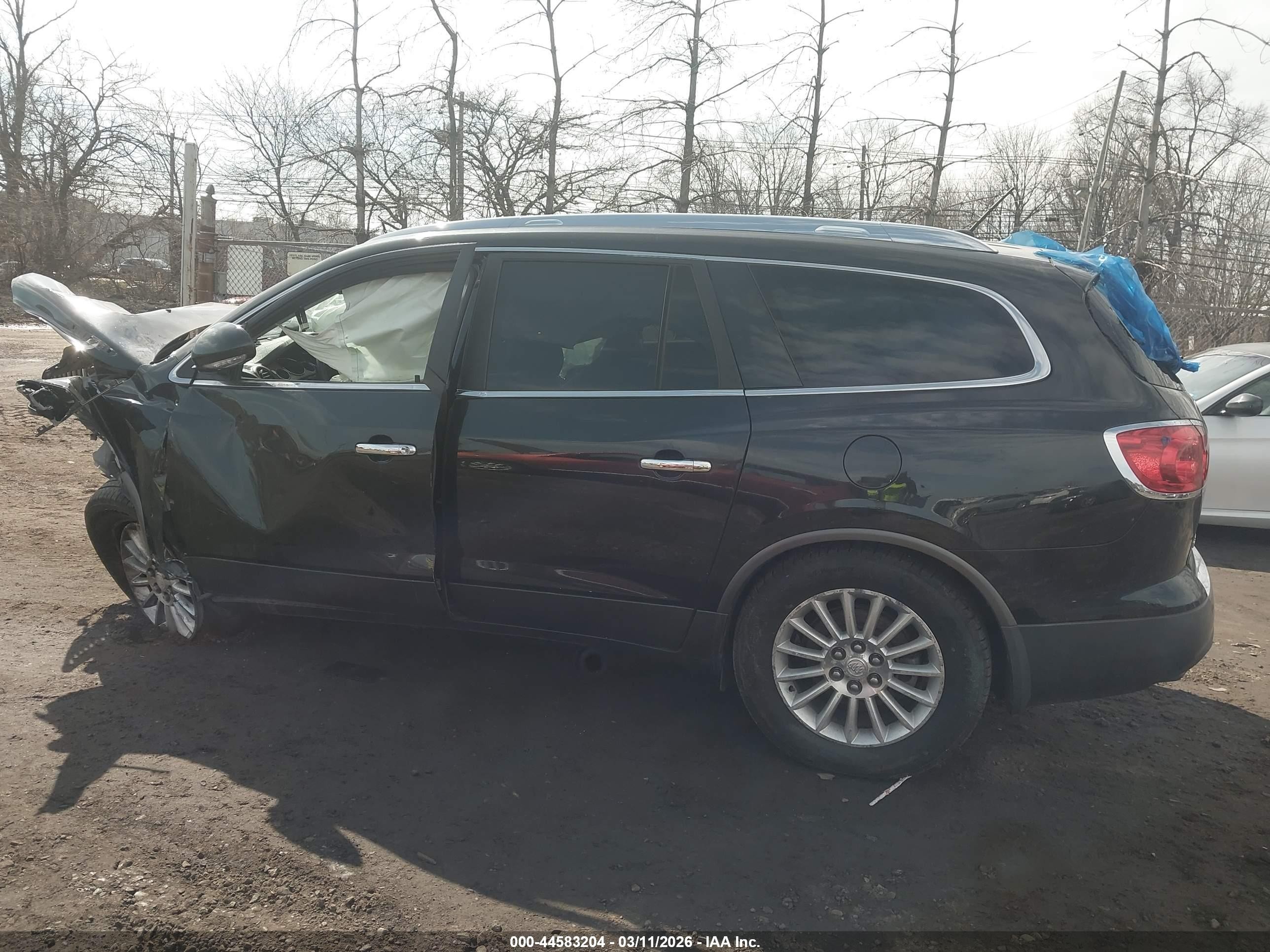 2012 Buick Enclave Leather Black vin: 5GAKVCED1CJ218939