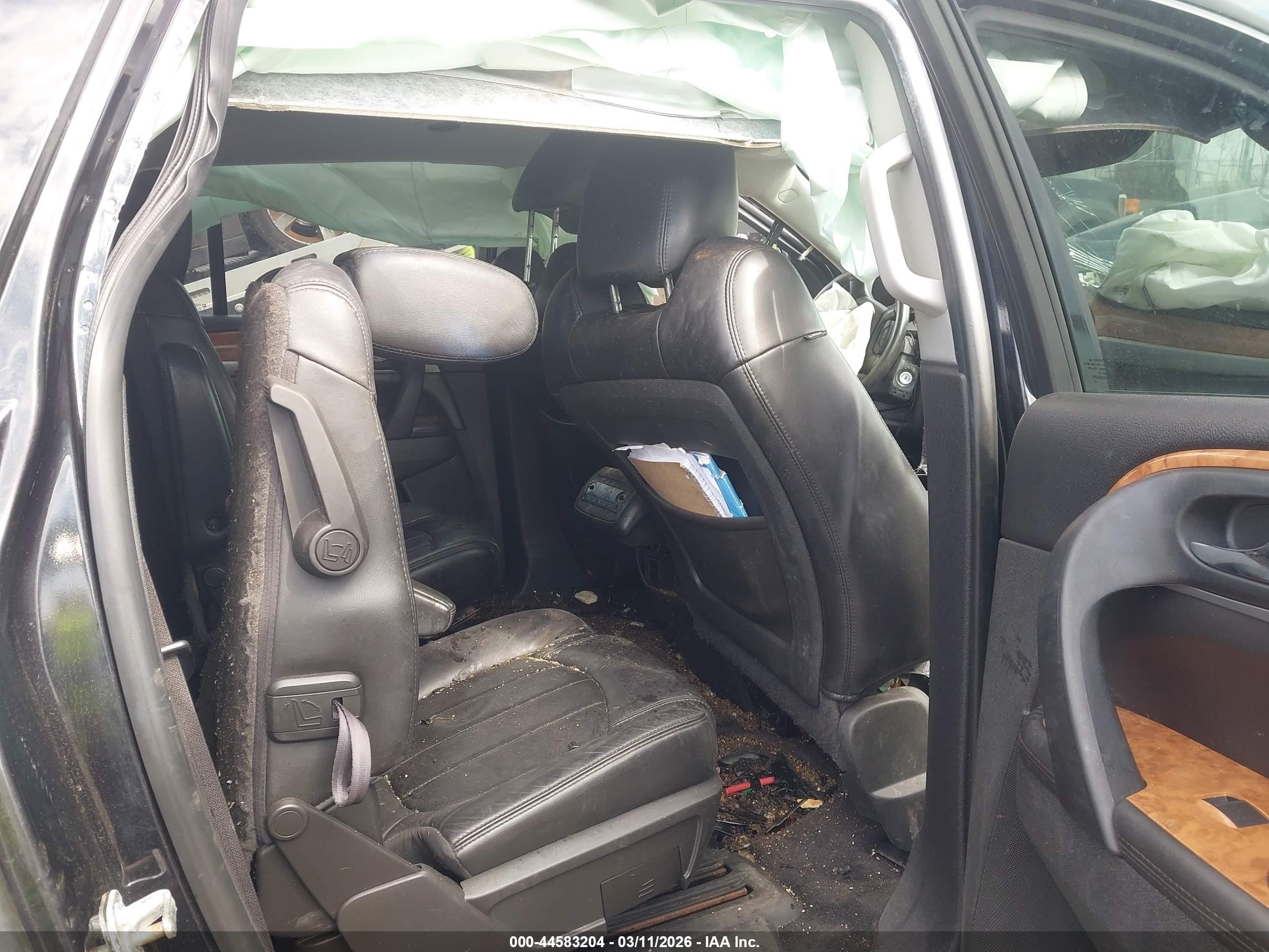 2012 Buick Enclave Leather Black vin: 5GAKVCED1CJ218939