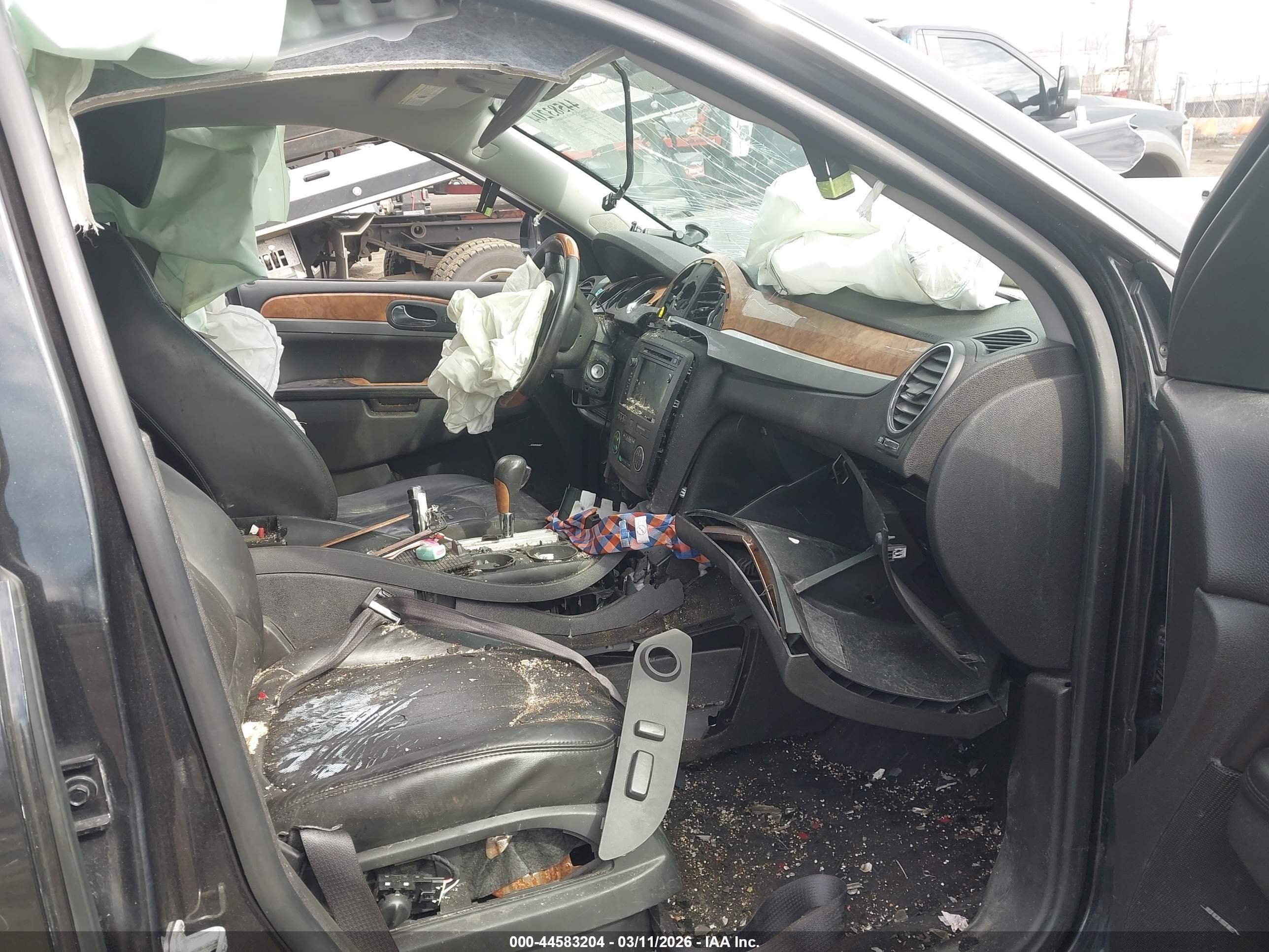 2012 Buick Enclave Leather Black vin: 5GAKVCED1CJ218939