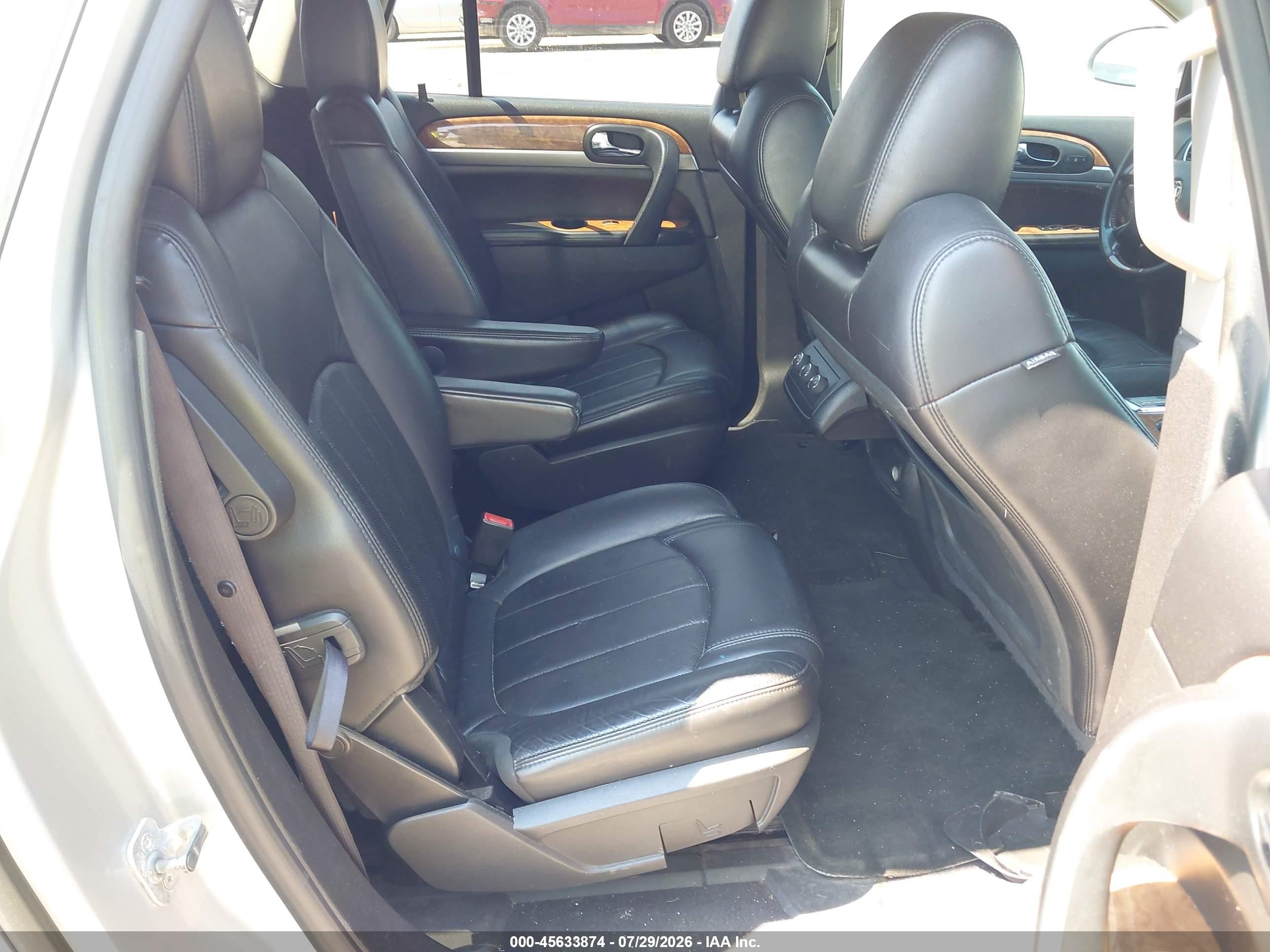 2012 Buick Enclave Leather Silver vin: 5GAKVCED1CJ236020
