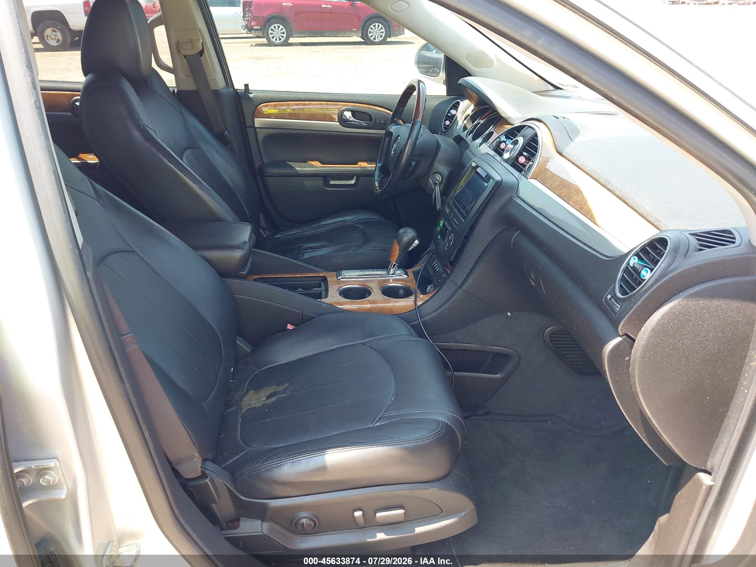 2012 Buick Enclave Leather Silver vin: 5GAKVCED1CJ236020
