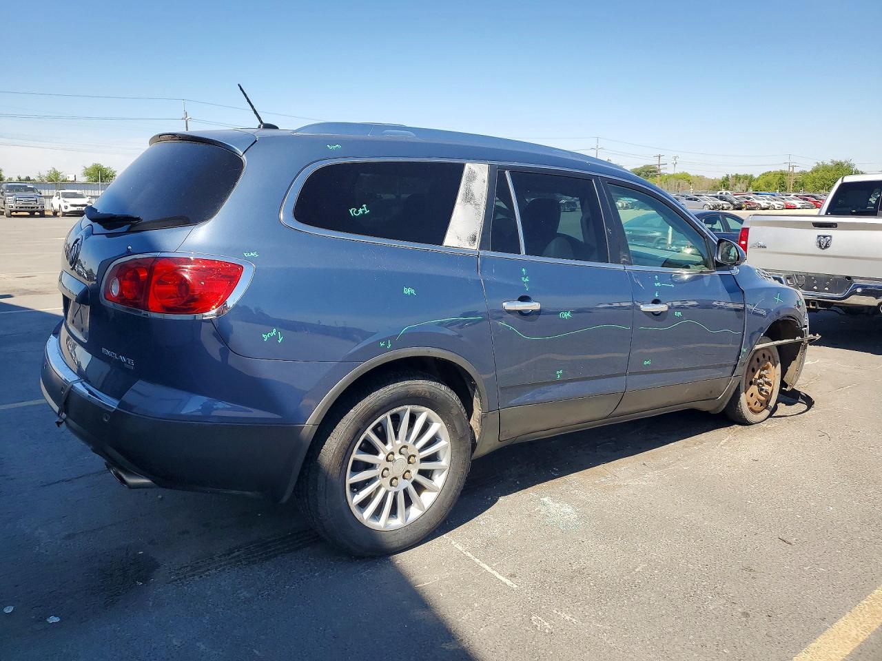 2012 Buick Enclave Blue vin: 5GAKVCED1CJ285573