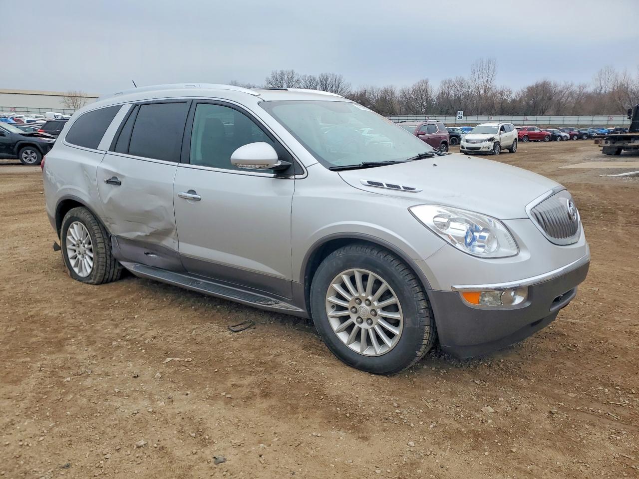 2012 Buick Enclave Silver vin: 5GAKVCED1CJ316028